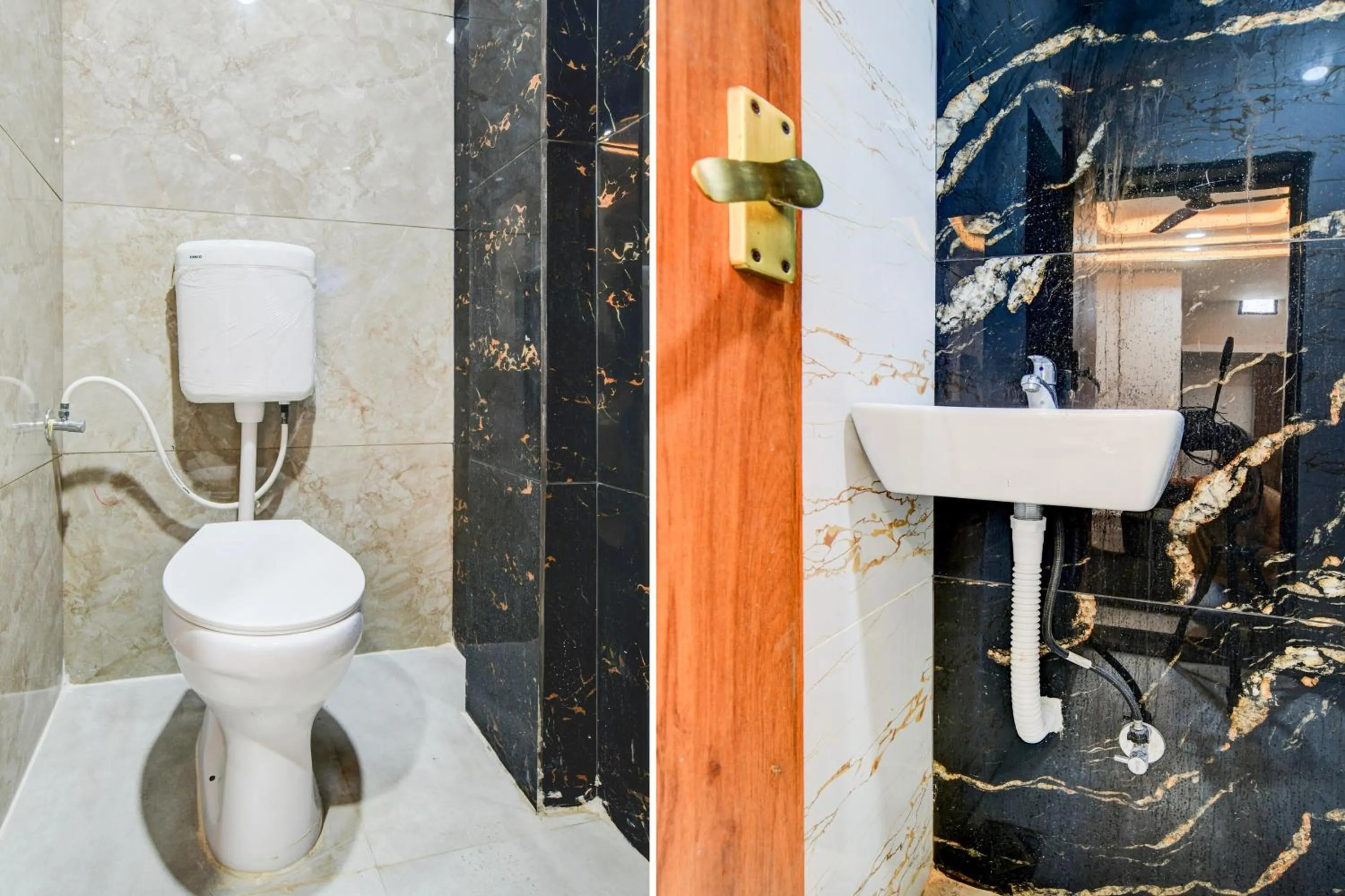 Bathroom in Hotel O D.V Near Medanta Hospital Indore