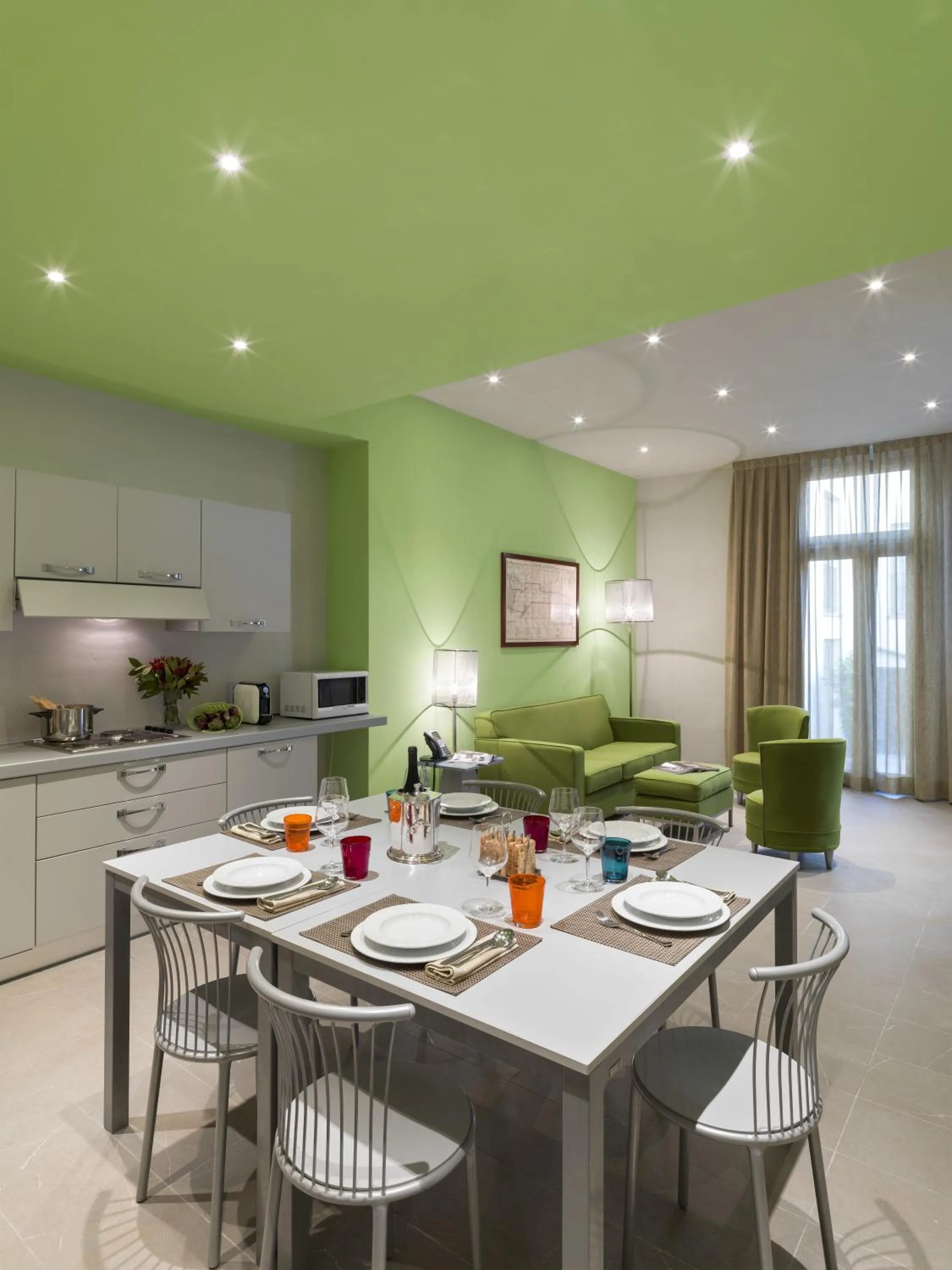 Living room in PopArtment