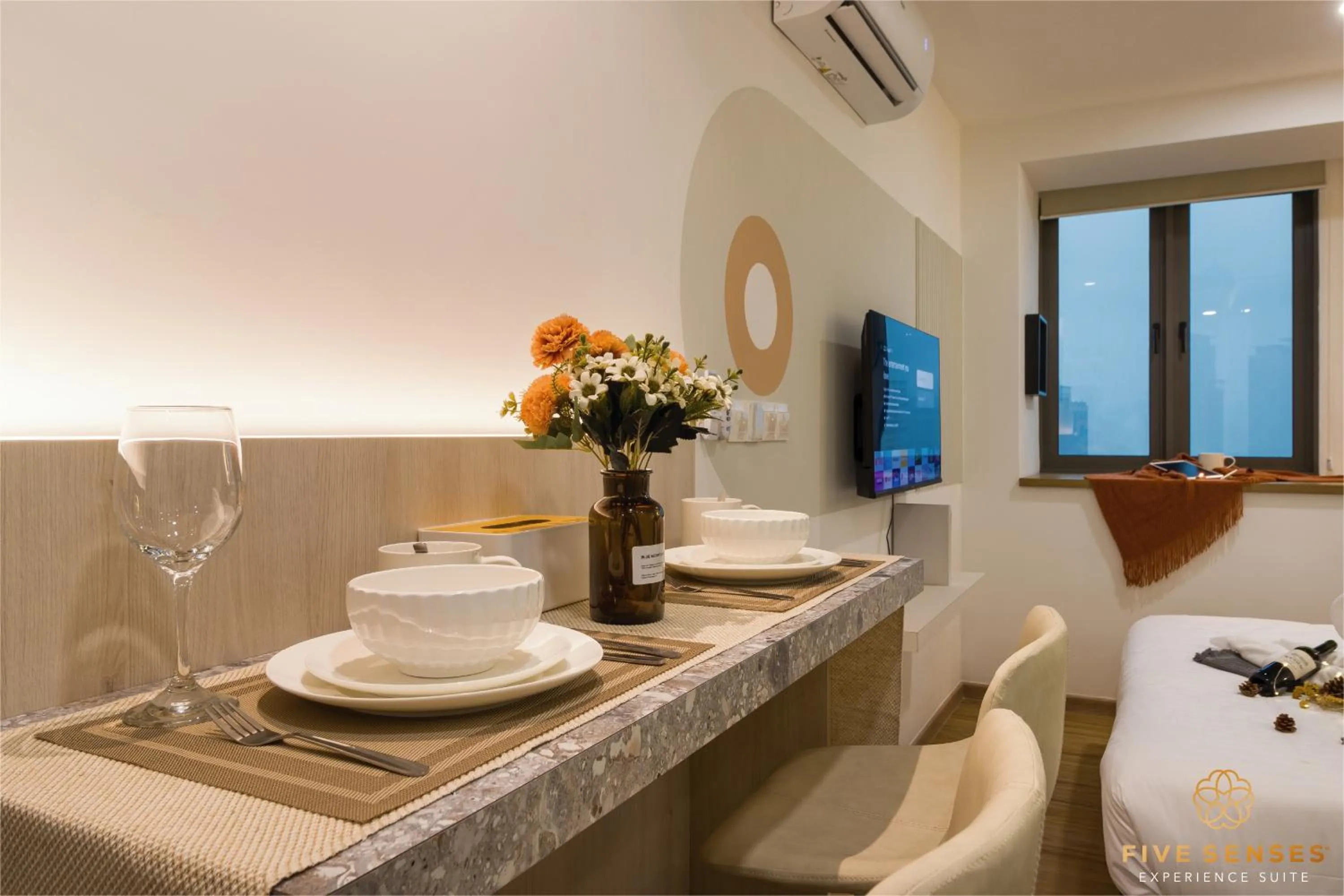 Dining area in Riveria Premium Kuala Lumpur, Roam