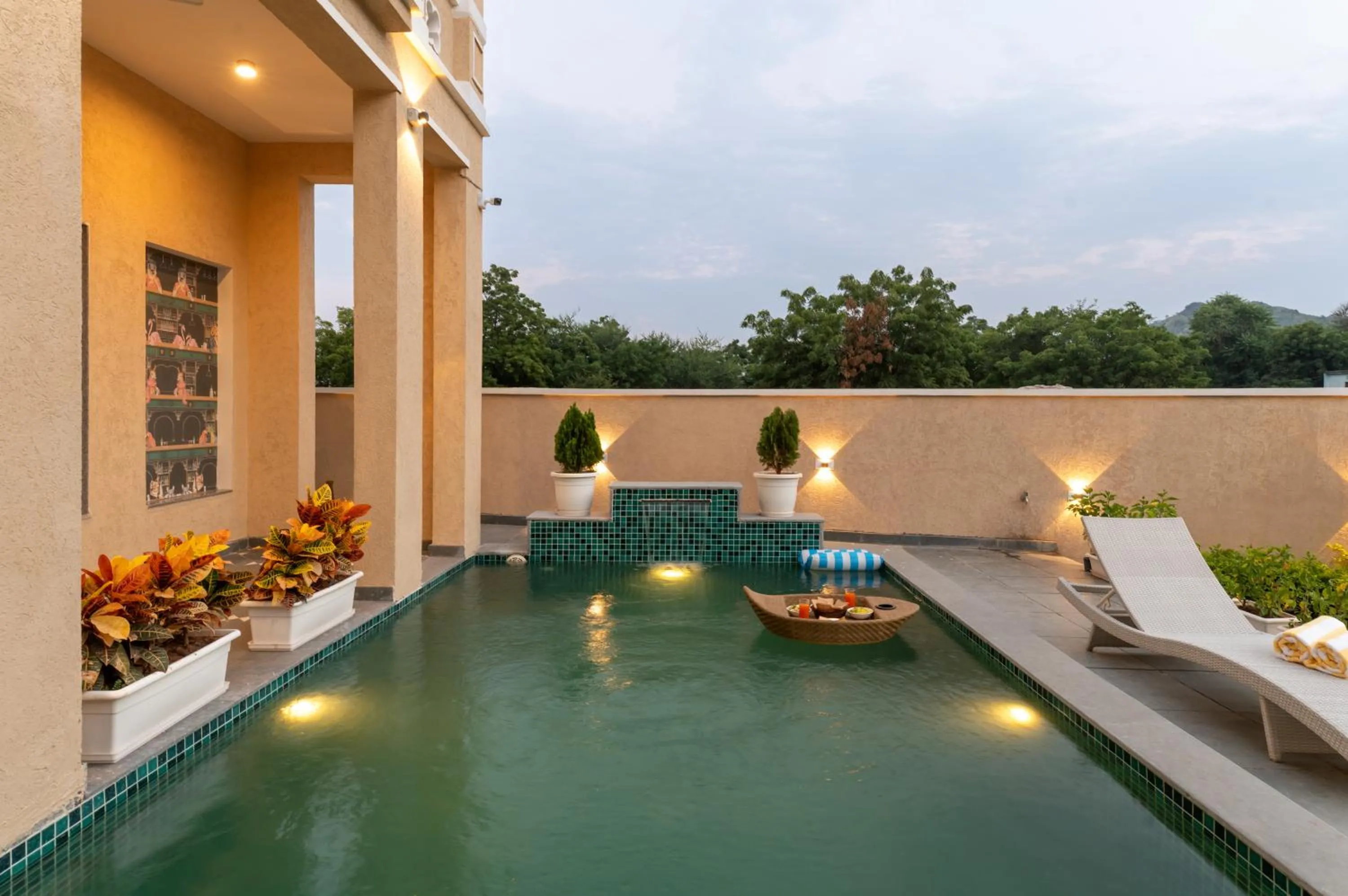 Swimming pool in The Hills collective with private plunge pool My Downtown Hotel