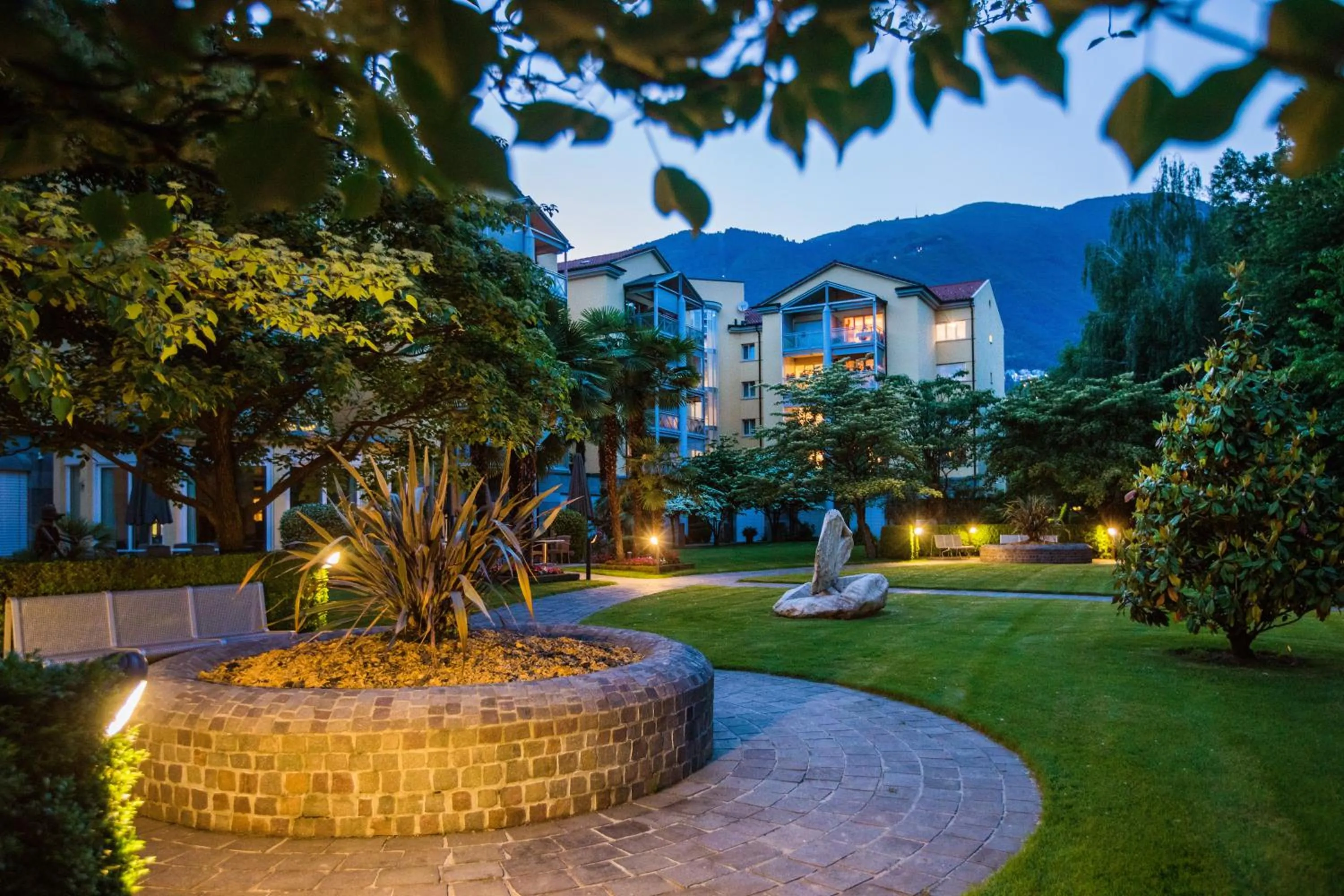 Garden in Tertianum Residenza Al Lido - Appartements & Restaurant