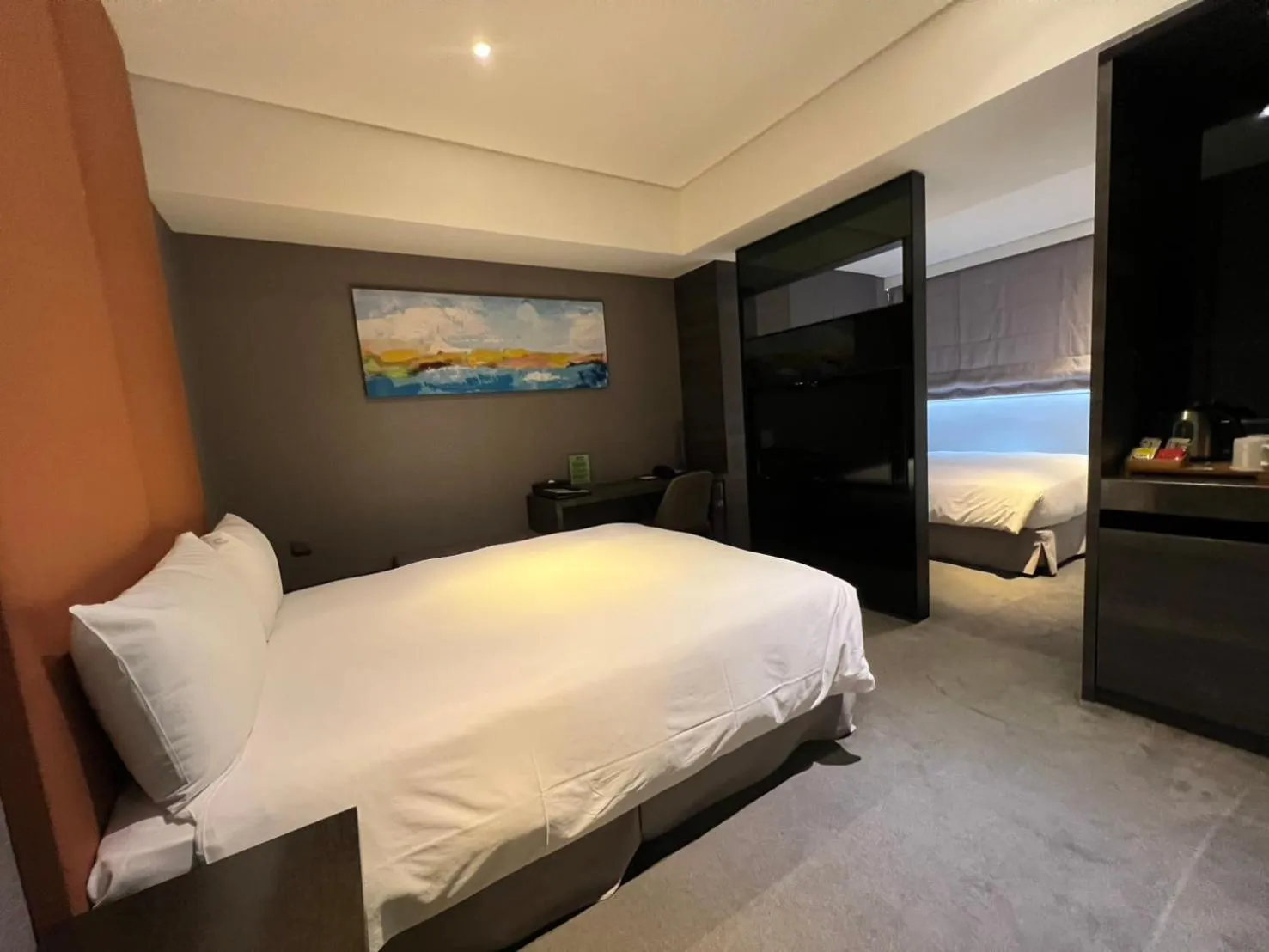 Bed in Hualien Holiday Hotel