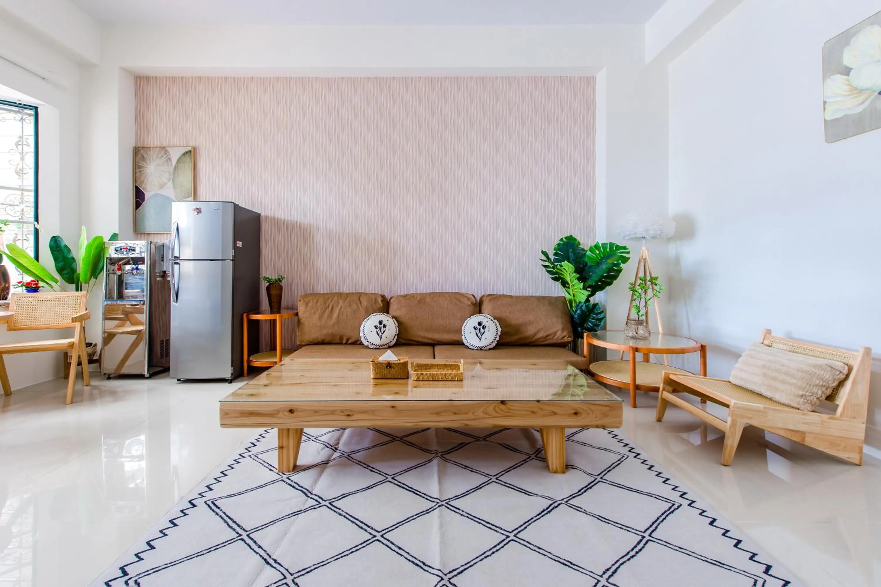 Living room in Sakura B&B