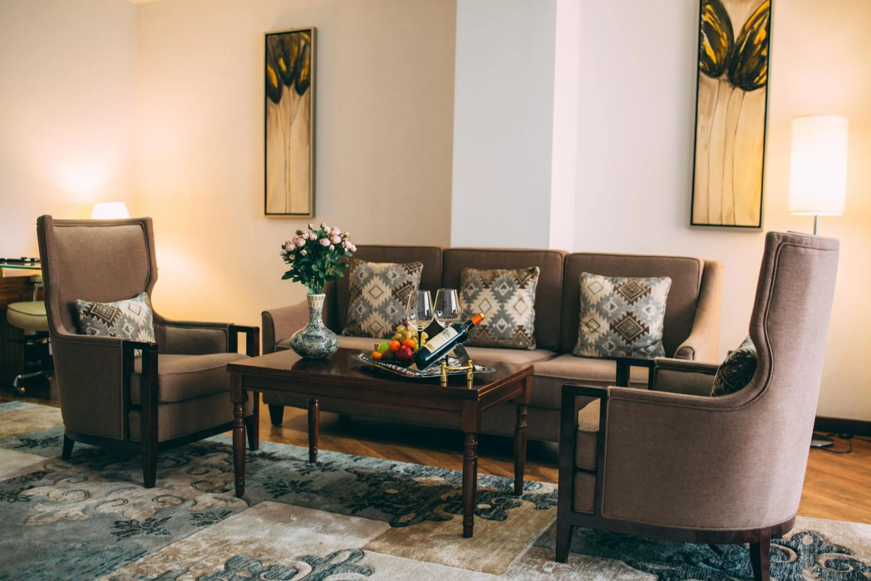 Mountain view in Damas International Hotel