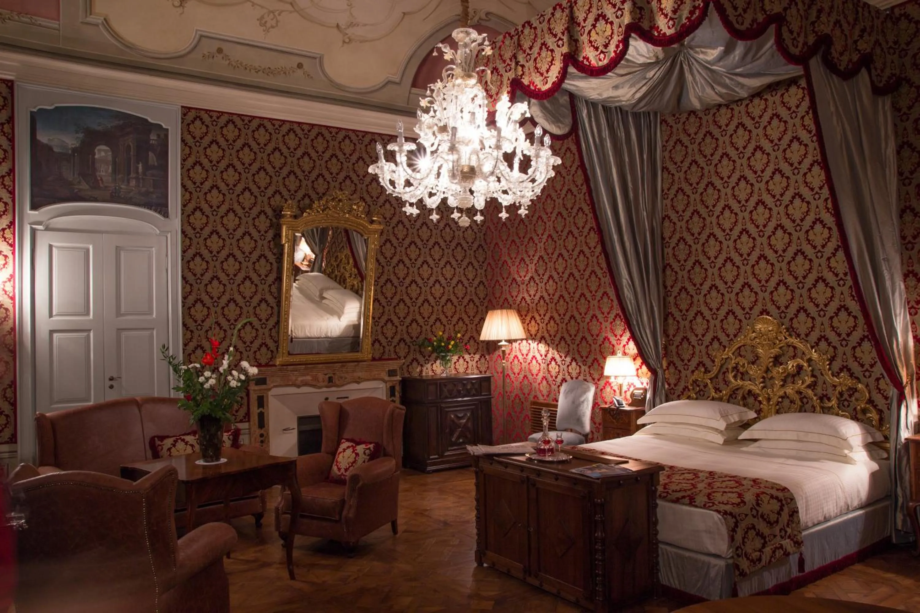 Bed in Castello di Guarene