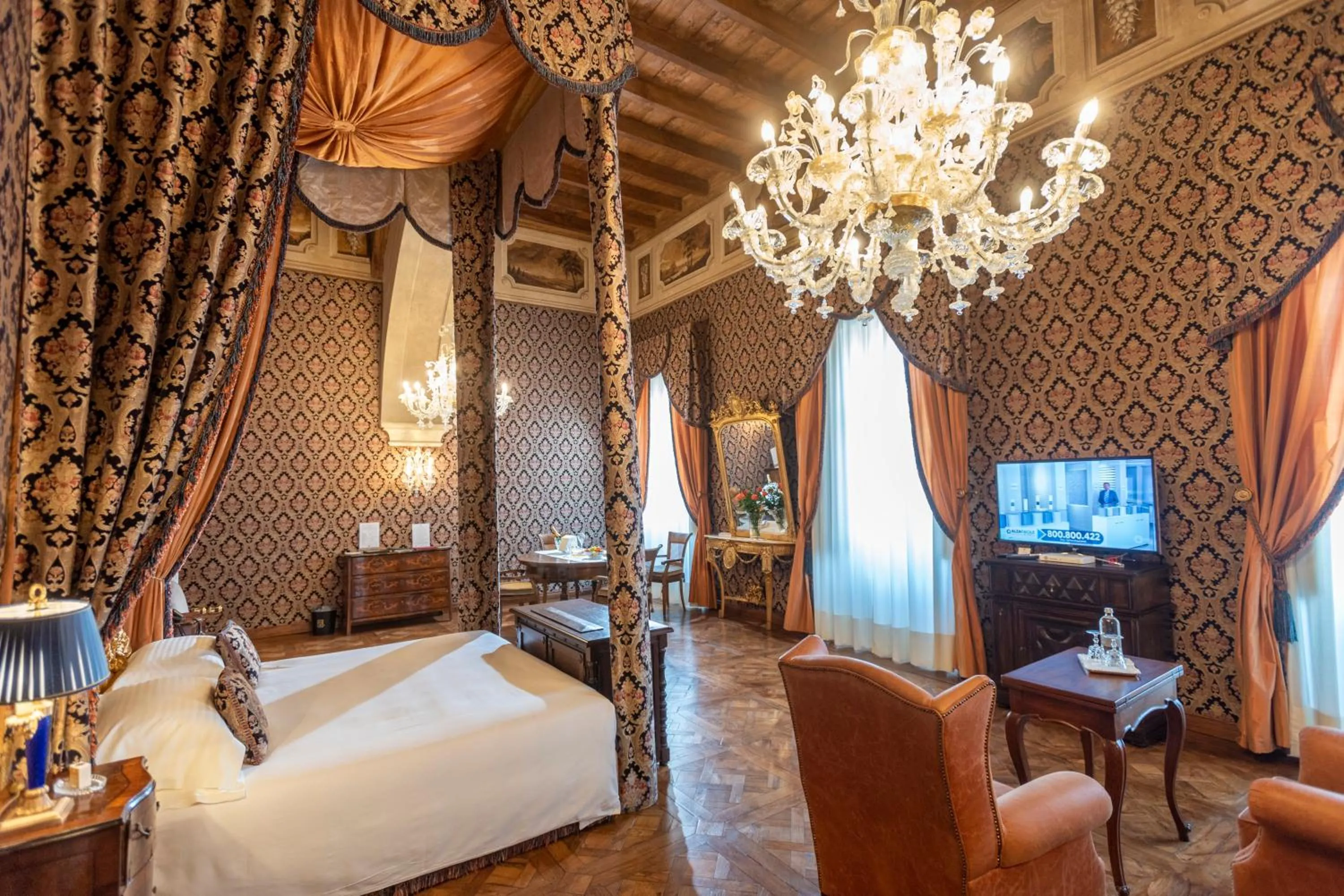 Bed in Castello di Guarene