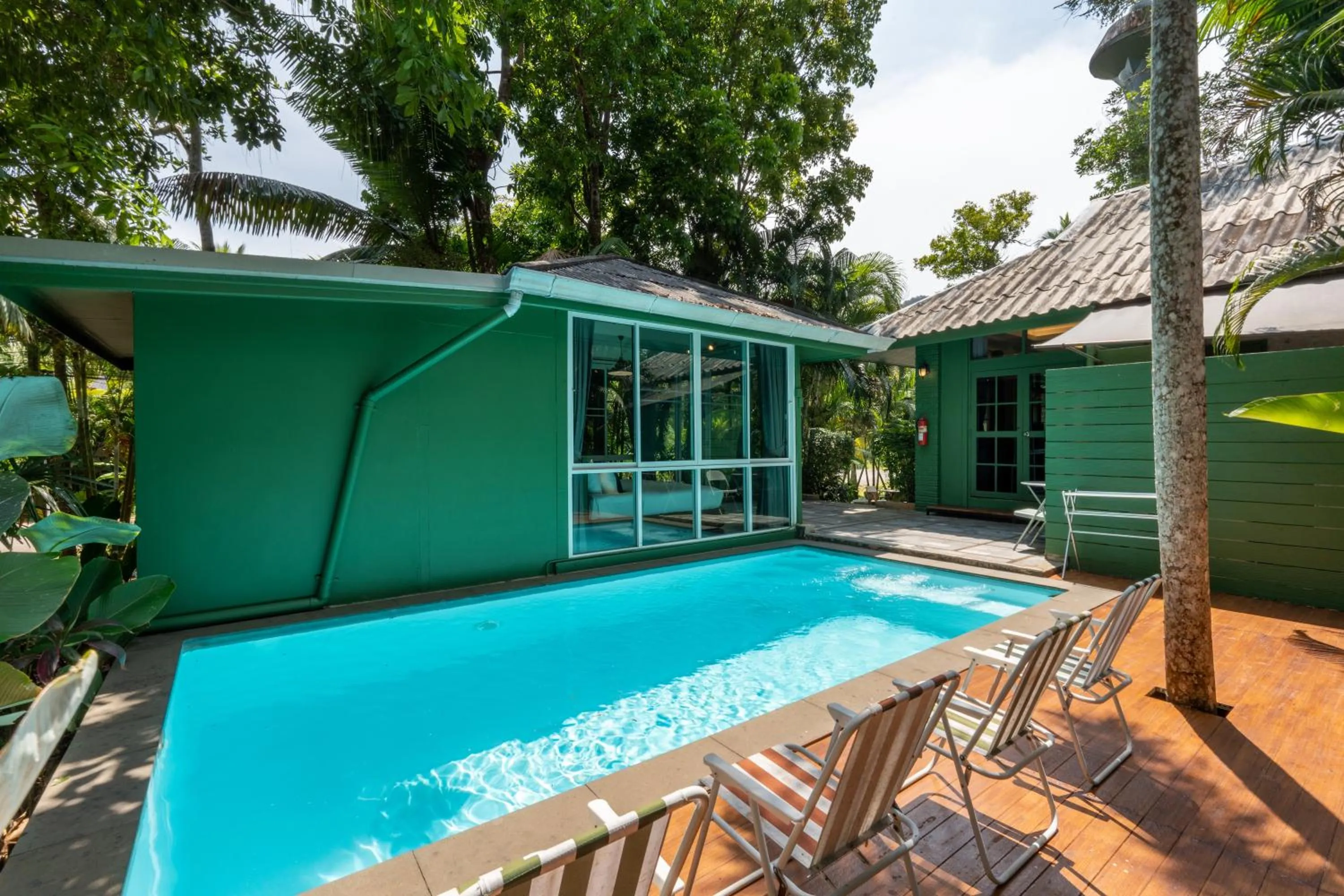 Pool view in Blu Monkey Pooltara Krabi Hotel & Villas Pet Friendly
