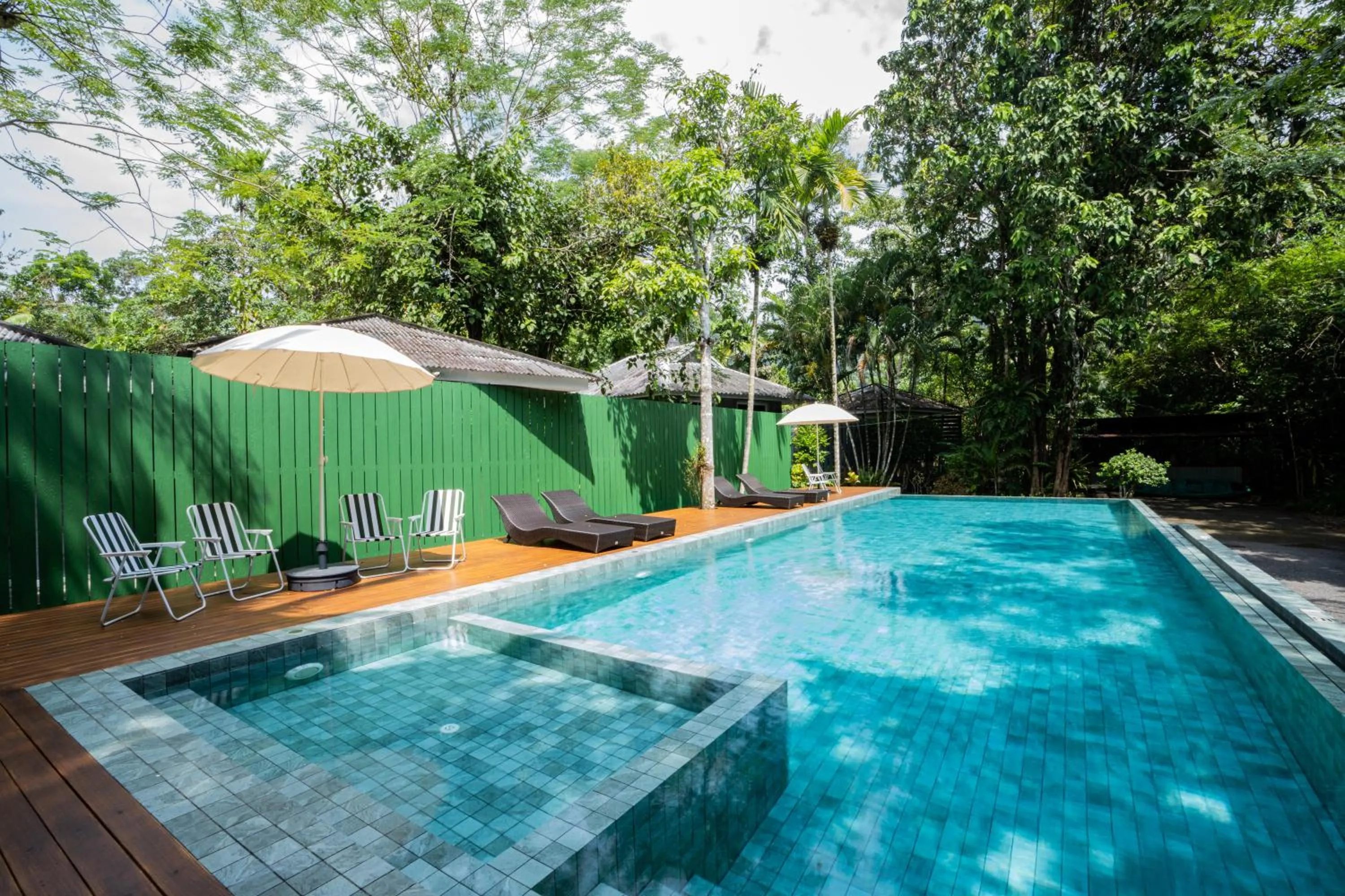 Swimming pool in Blu Monkey Pooltara Krabi Hotel & Villas Pet Friendly