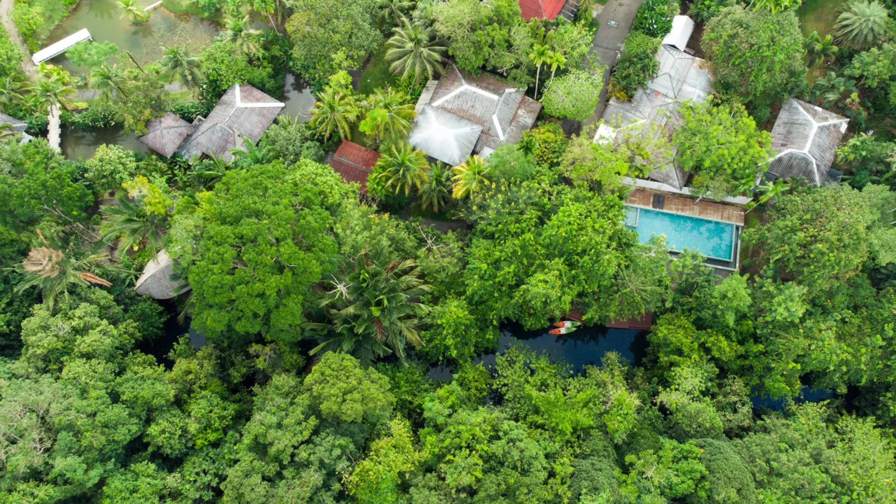 Bird's eye view in Blu Monkey Pooltara Krabi Hotel & Villas Pet Friendly