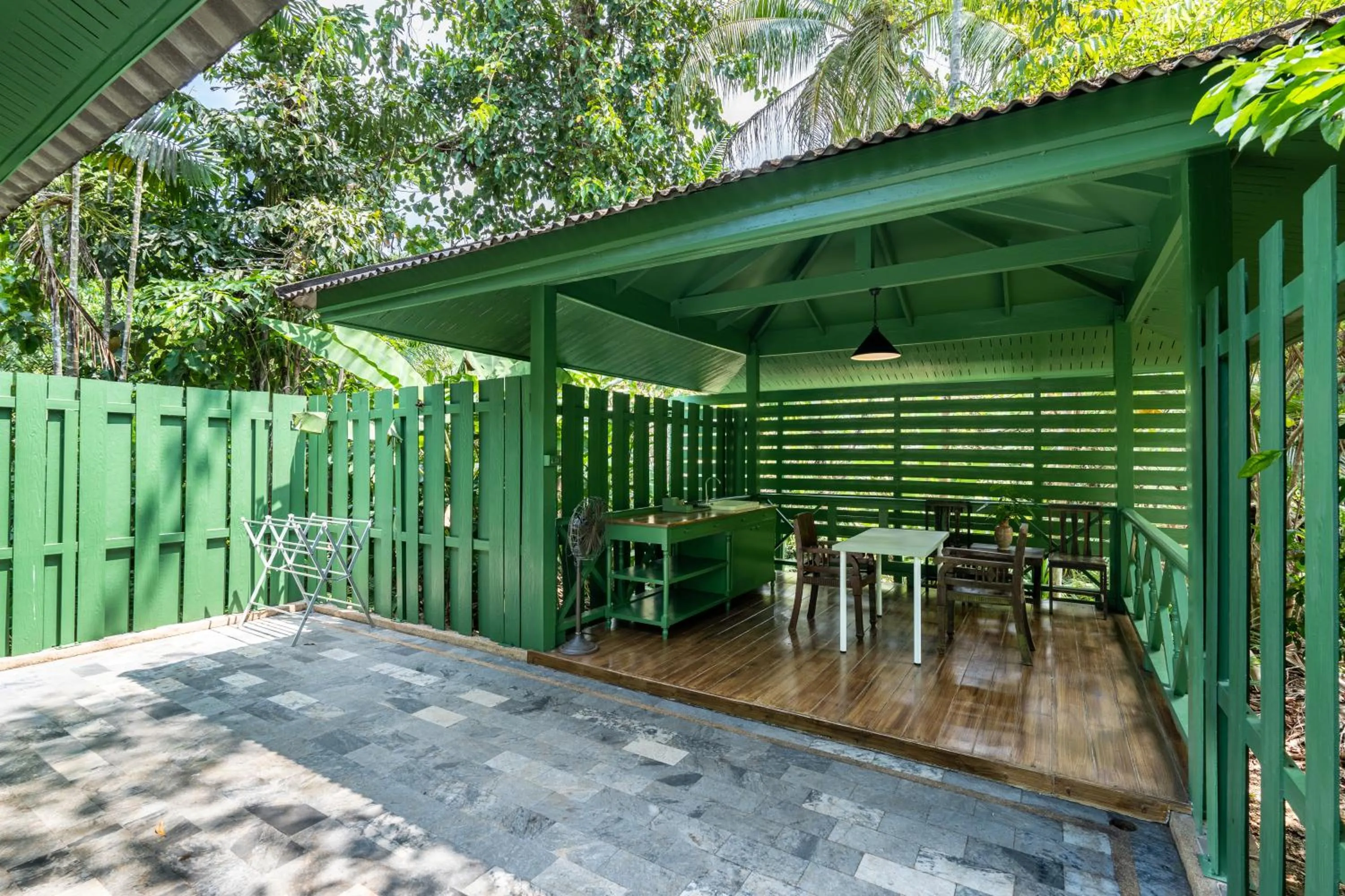 Balcony/Terrace in Blu Monkey Pooltara Krabi Hotel & Villas Pet Friendly