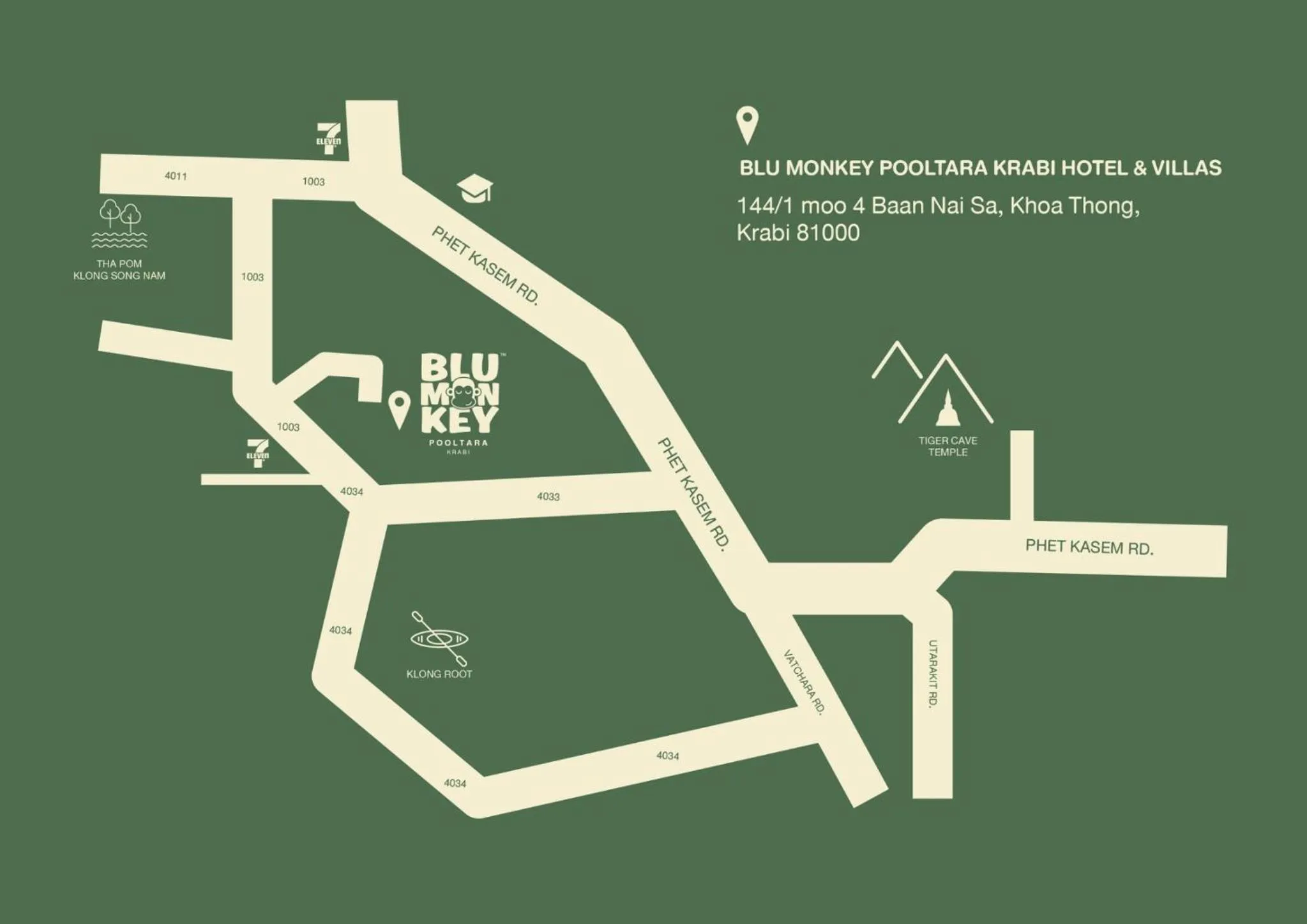 Property building in Blu Monkey Pooltara Krabi Hotel & Villas Pet Friendly