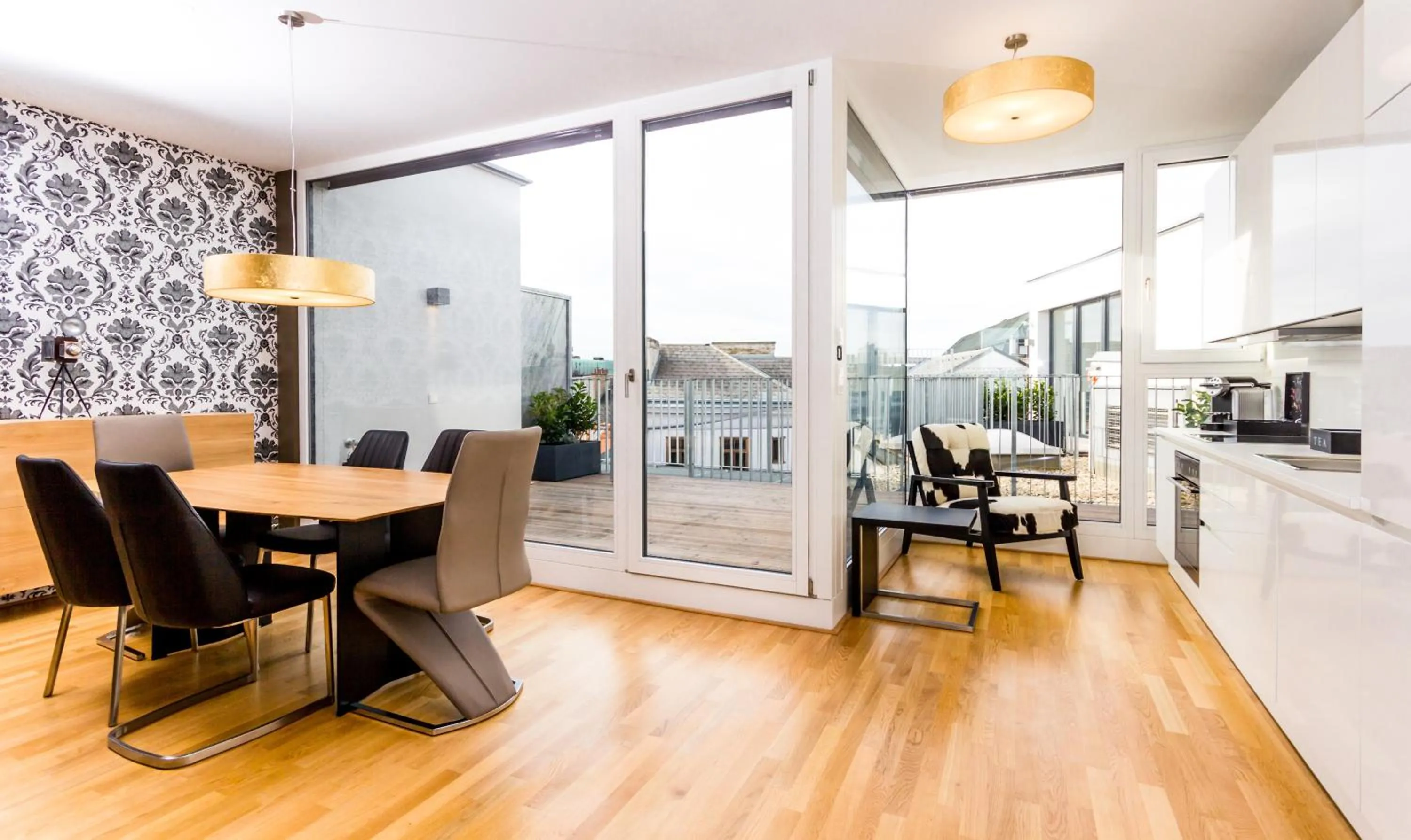 View (from property/room) in Abieshomes Serviced Apartments - Votivpark