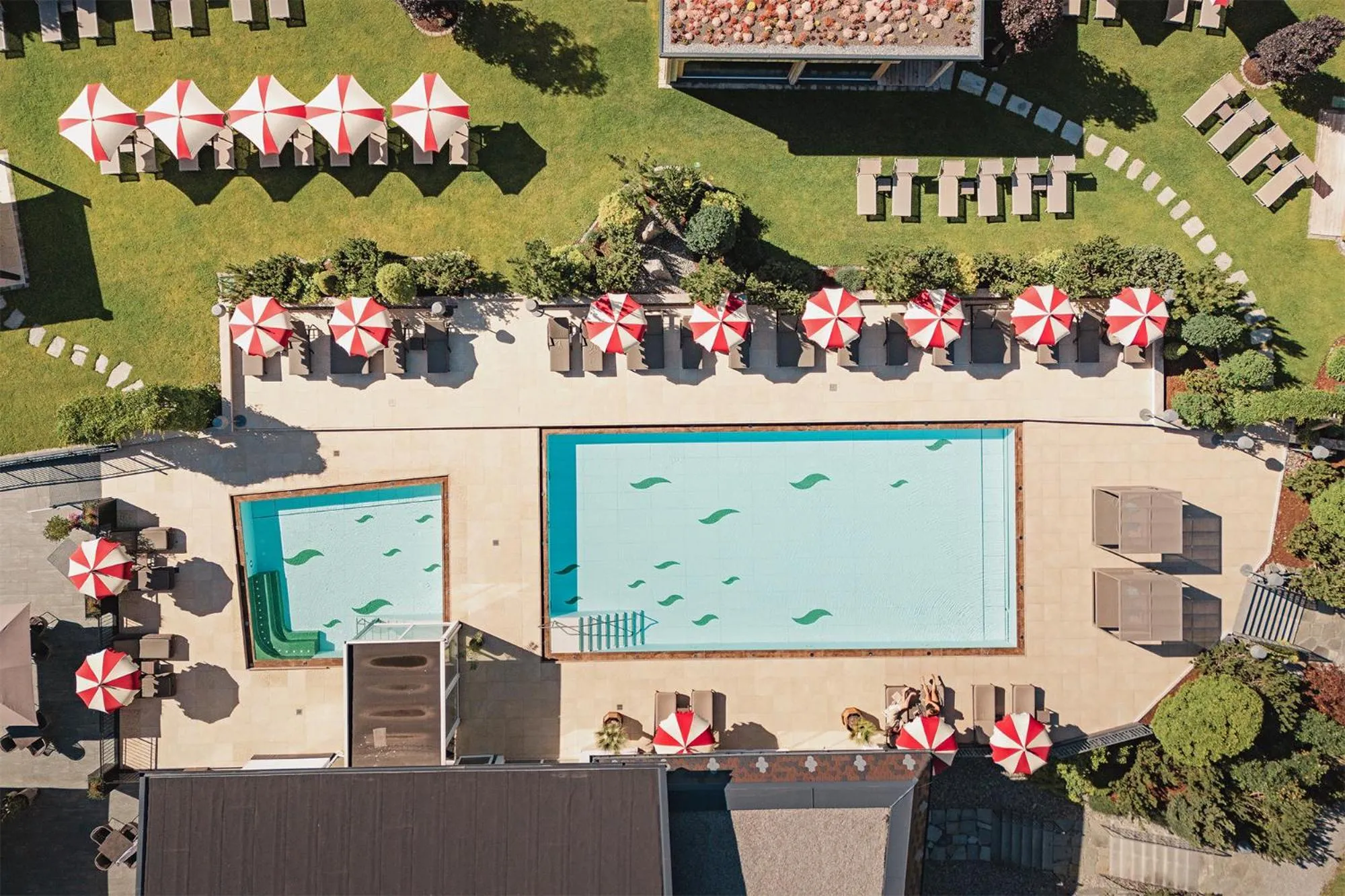 Garden in Hotel Fisserhof