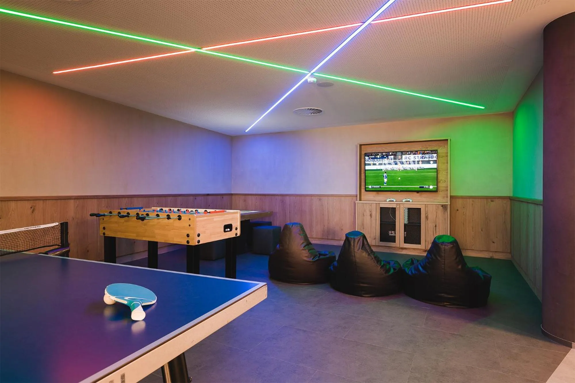 Children play ground in Hotel Fisserhof