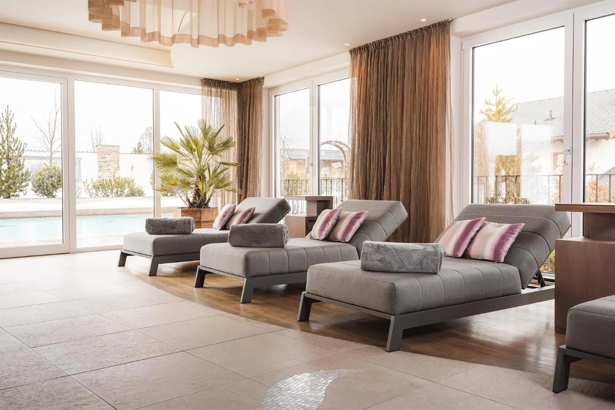 Spa and wellness centre/facilities in Hotel Fisserhof