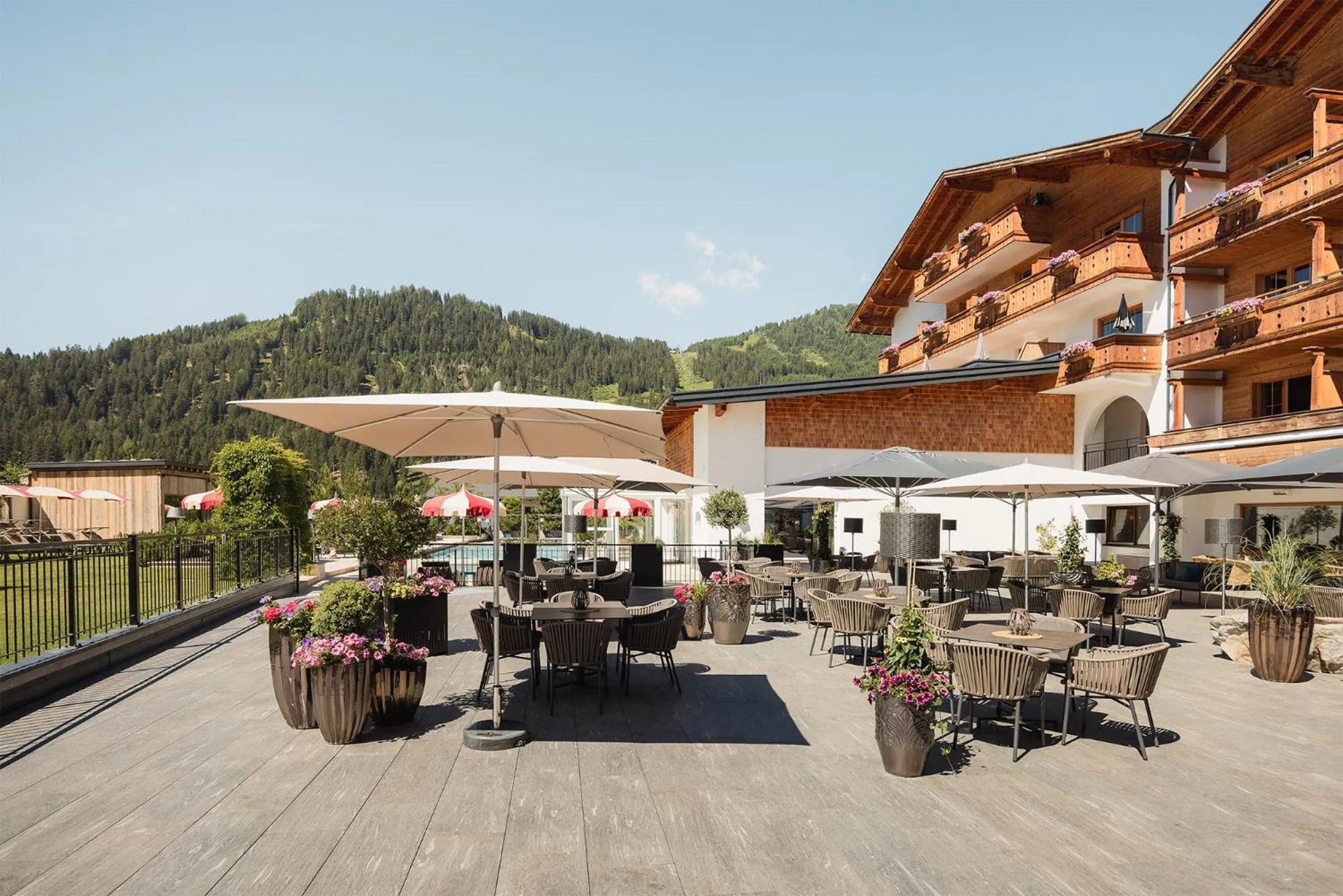 Property building in Hotel Fisserhof