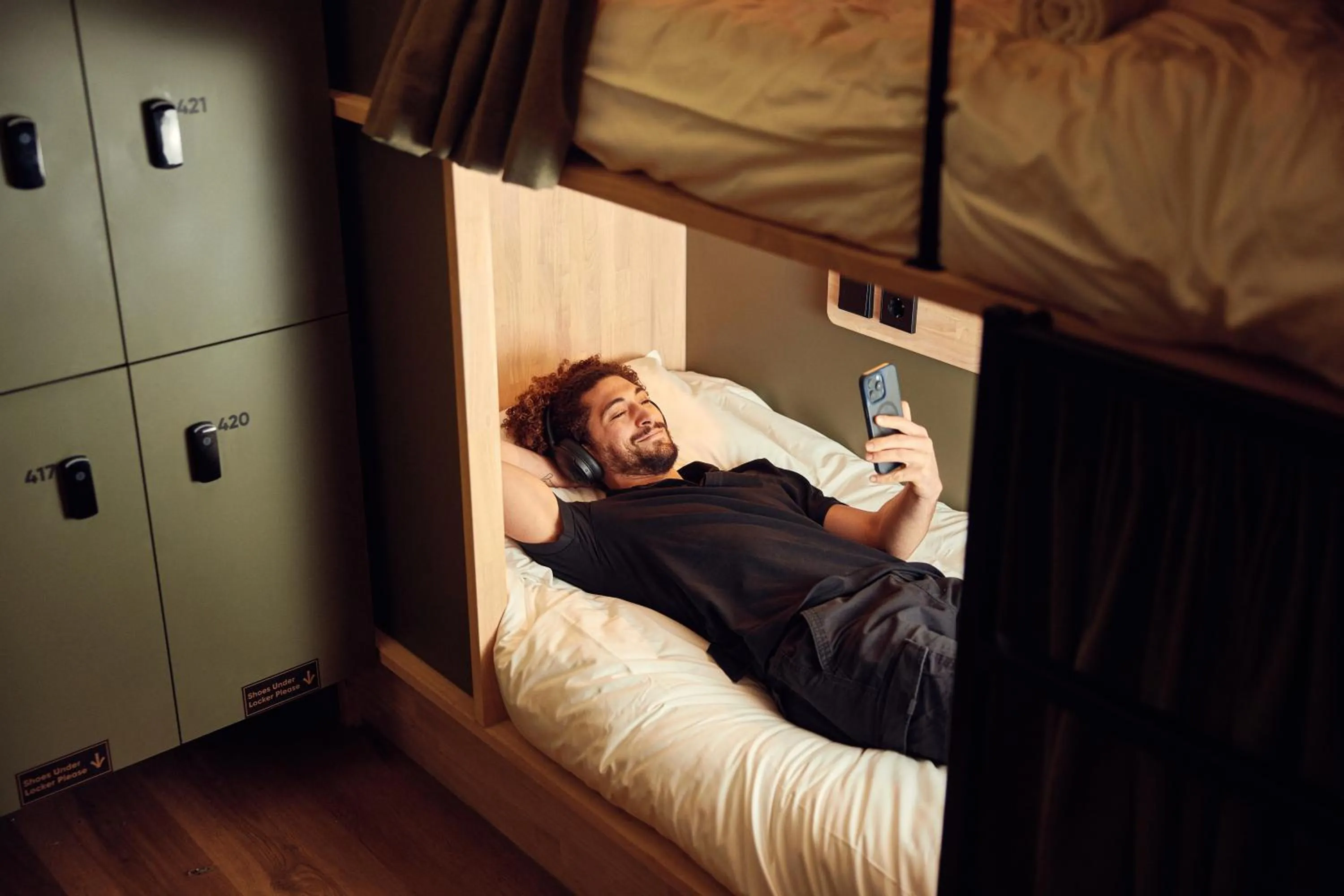 Bed in The Elephant Hostel