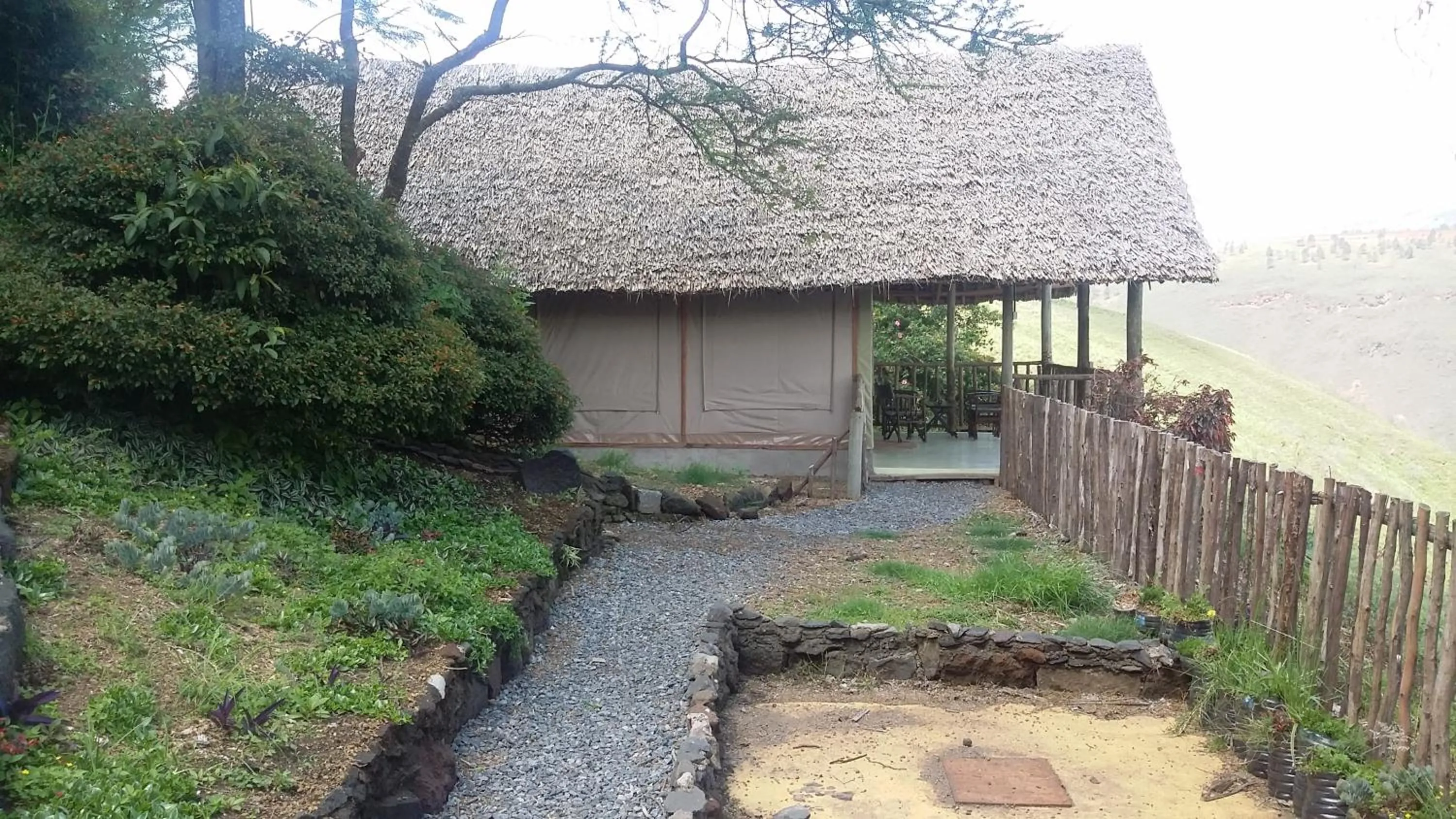 Facade/entrance in Maili Saba Camp