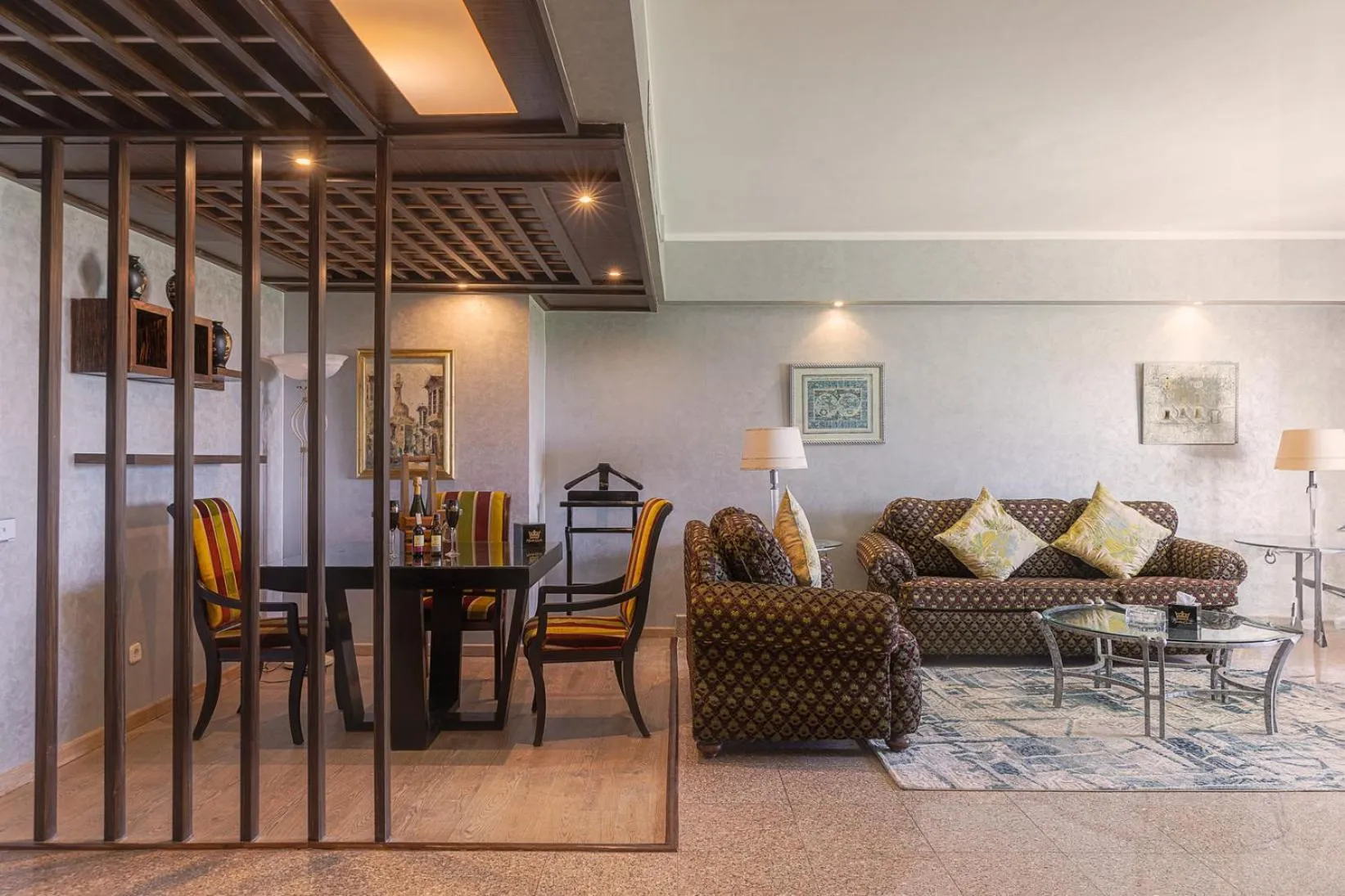 Seating area in Royal Monte-Carlo Sharm Resort & SPA