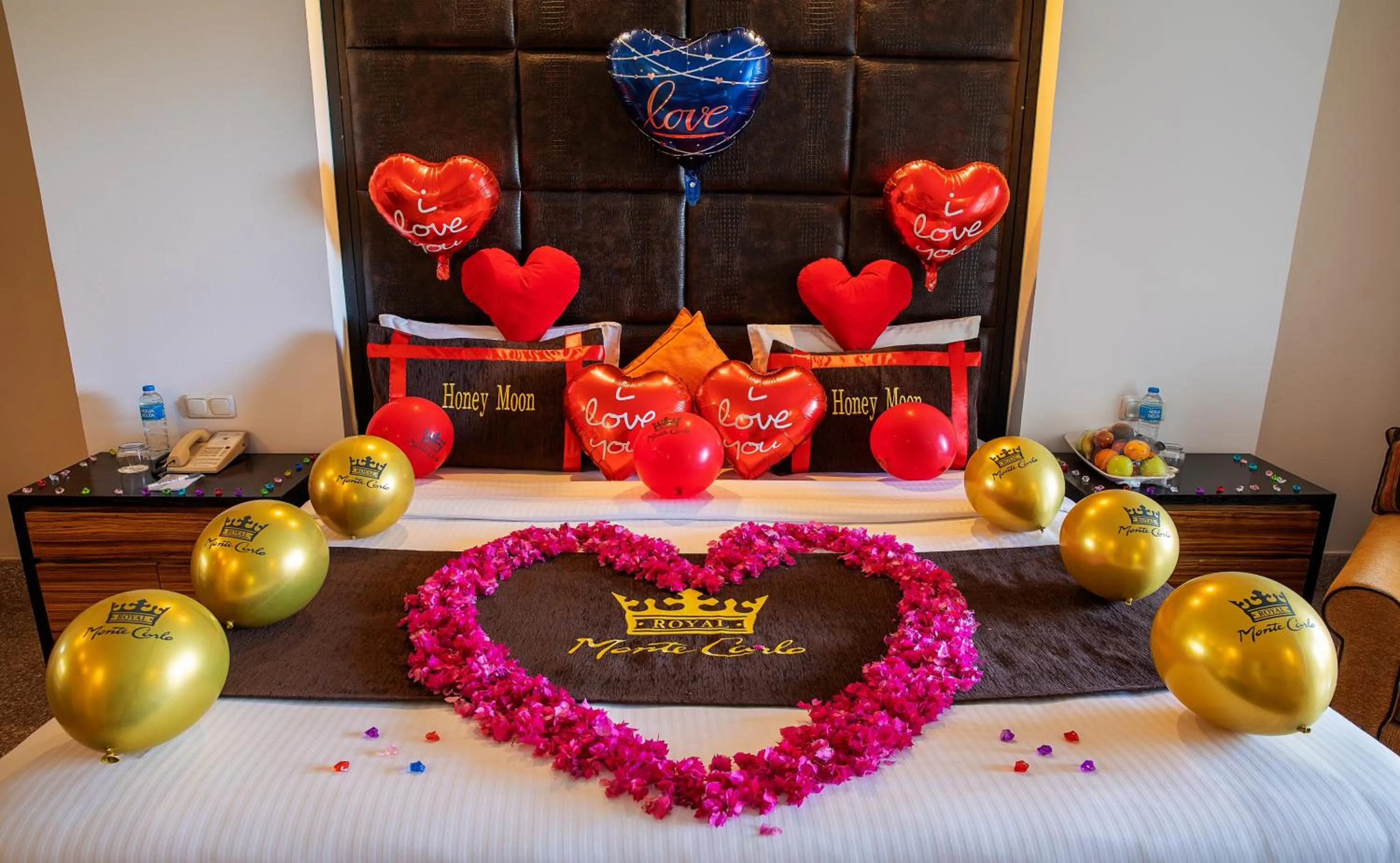 wedding, Bed in Royal Monte-Carlo Sharm Resort & SPA