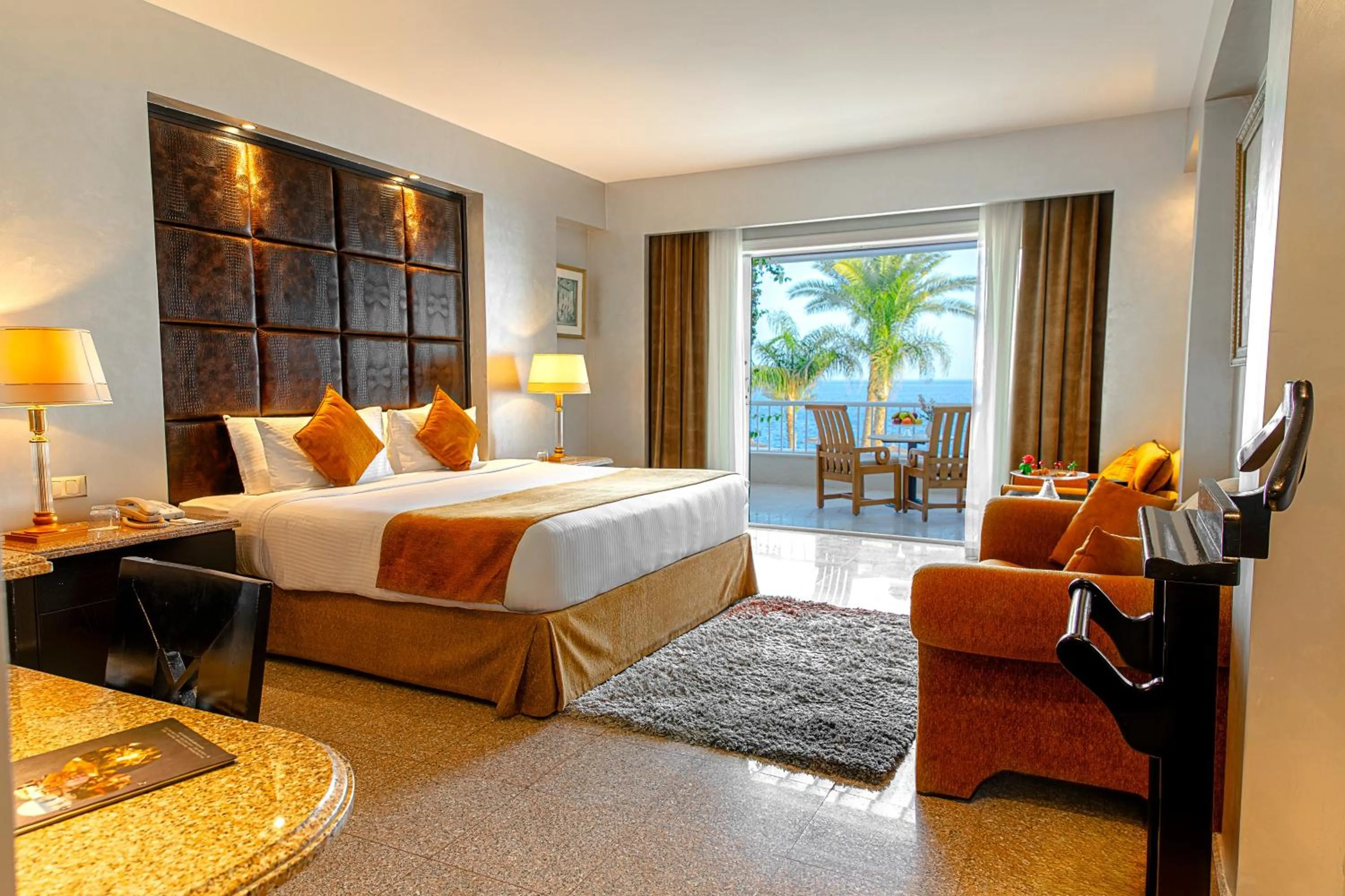 Bedroom, Bed in Royal Monte-Carlo Sharm Resort & SPA