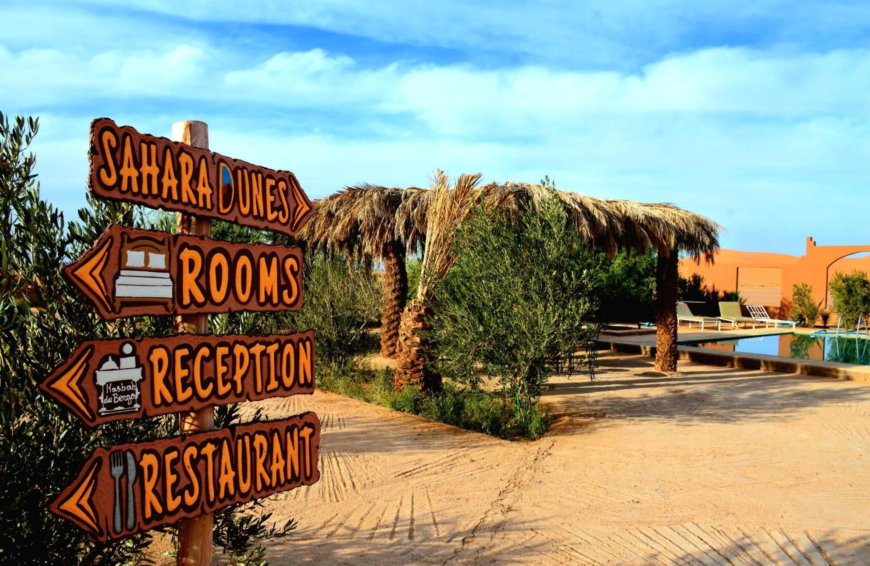 Day in Kasbah Du Berger & Piscine