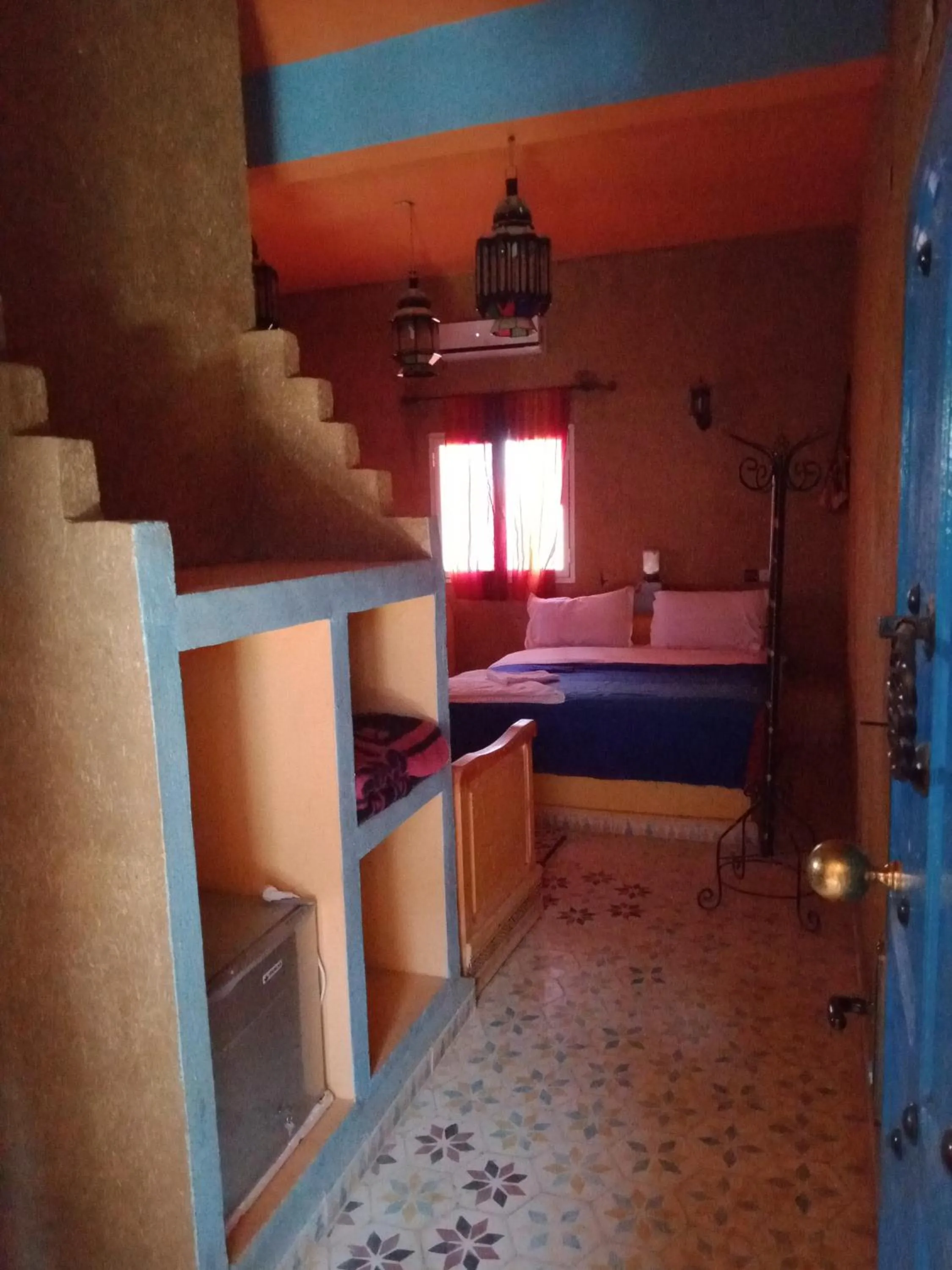 Bed in Kasbah Du Berger & Piscine