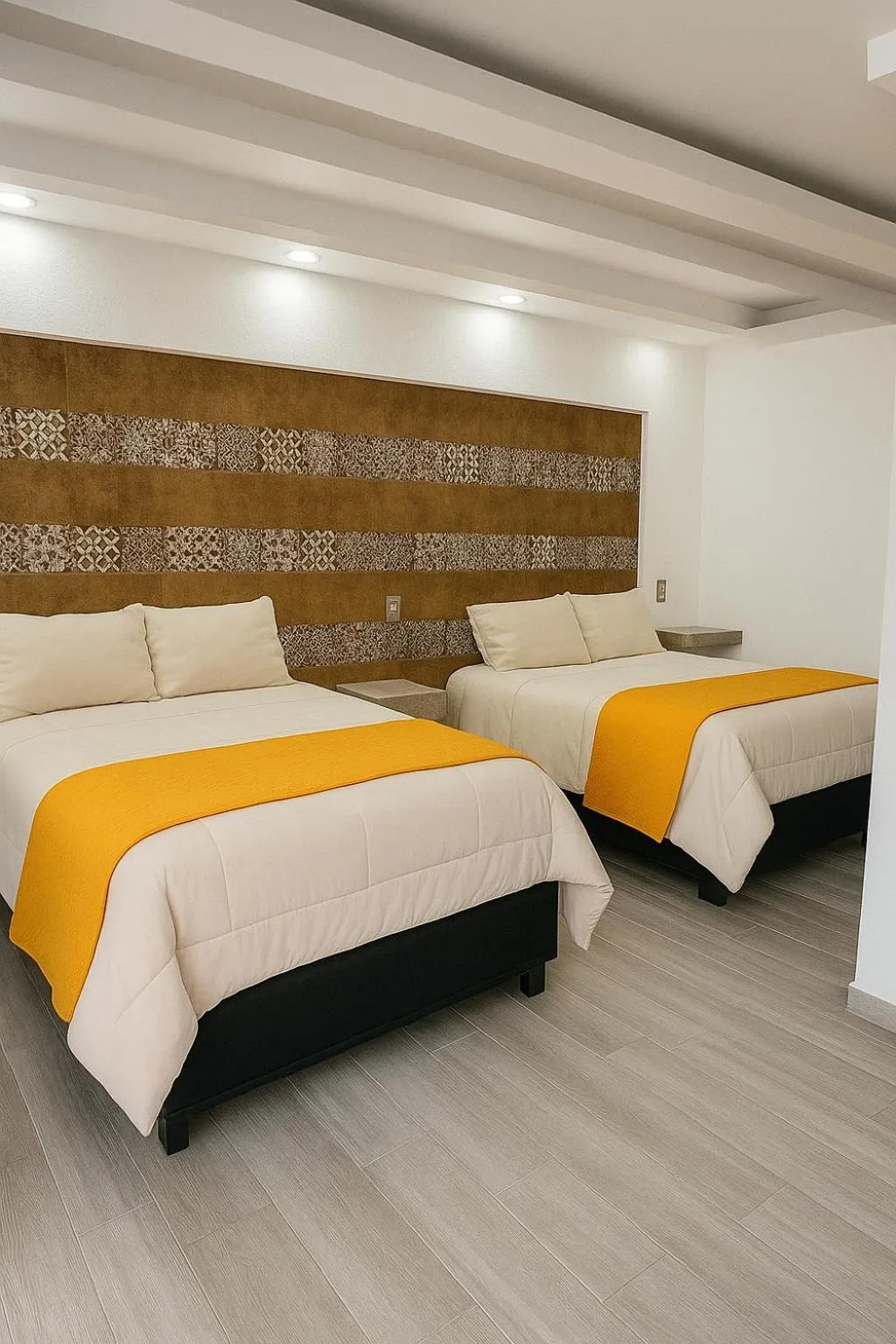 Bed in YOEL Hotel Restaurante y Centro de Negocios