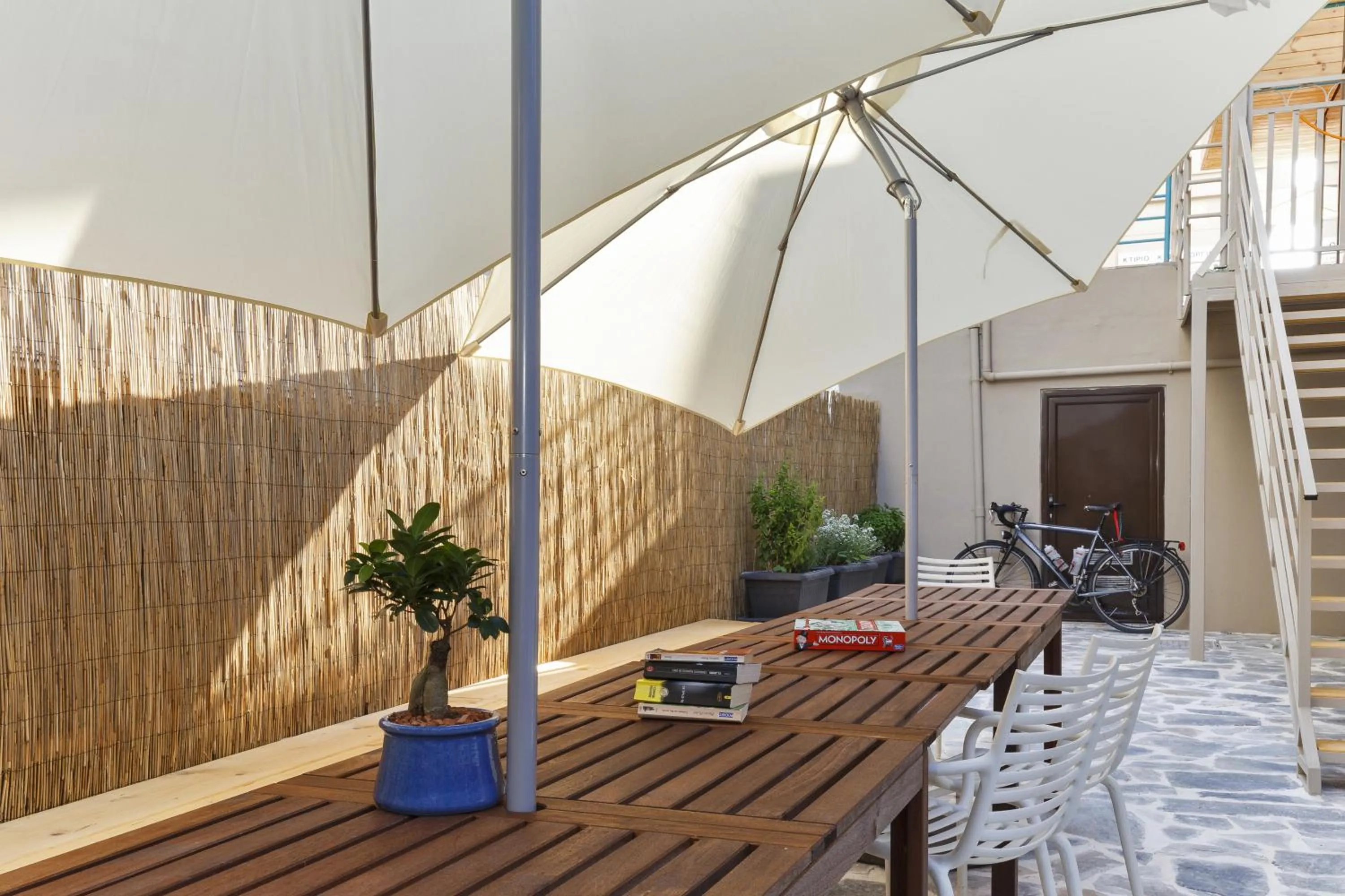 Garden in STAY Rhodes HoStel & Bar