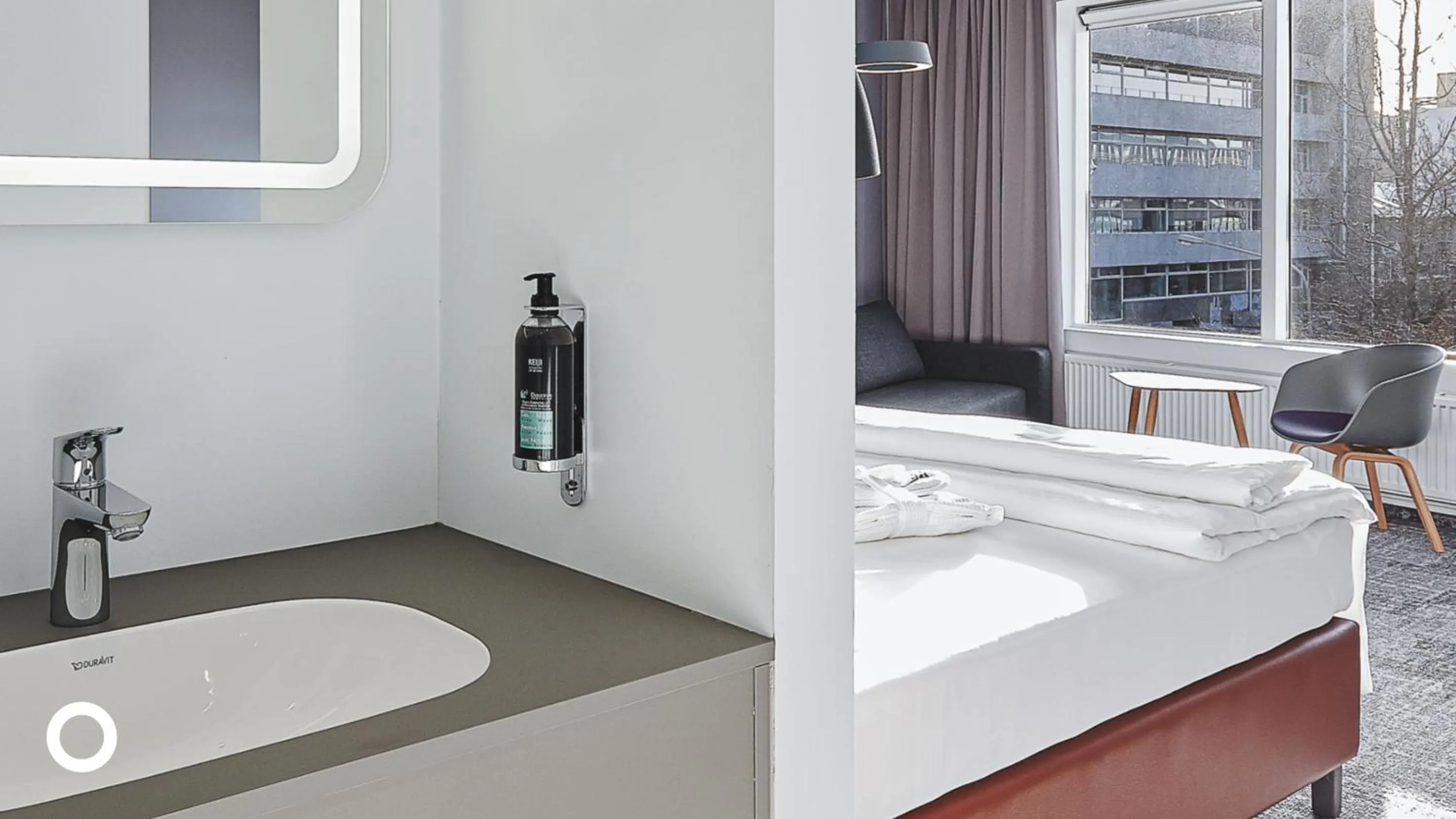 Bathroom in Midgardur by Center Hotels