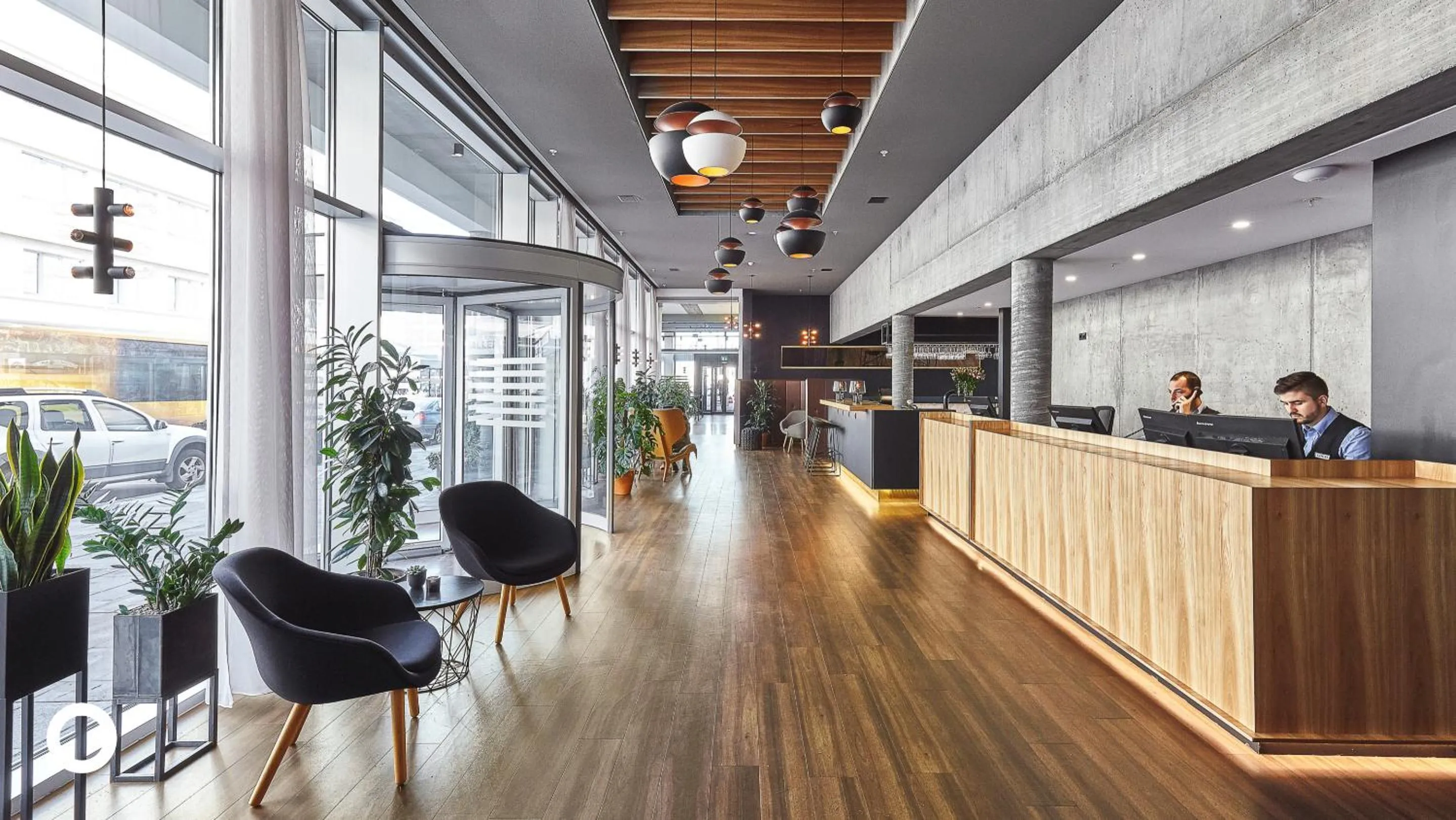 Lobby or reception in Midgardur by Center Hotels