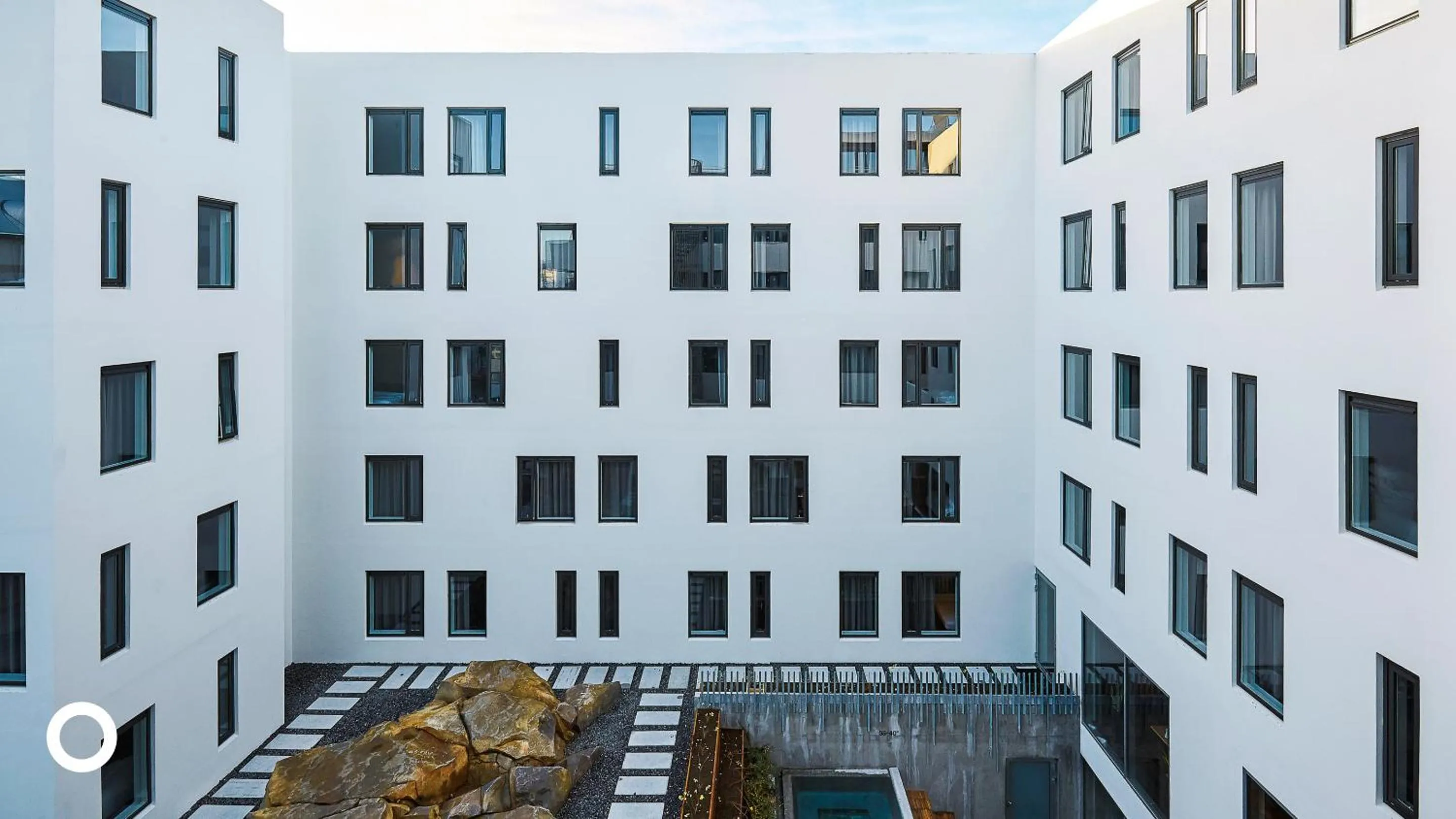 Property building in Midgardur by Center Hotels