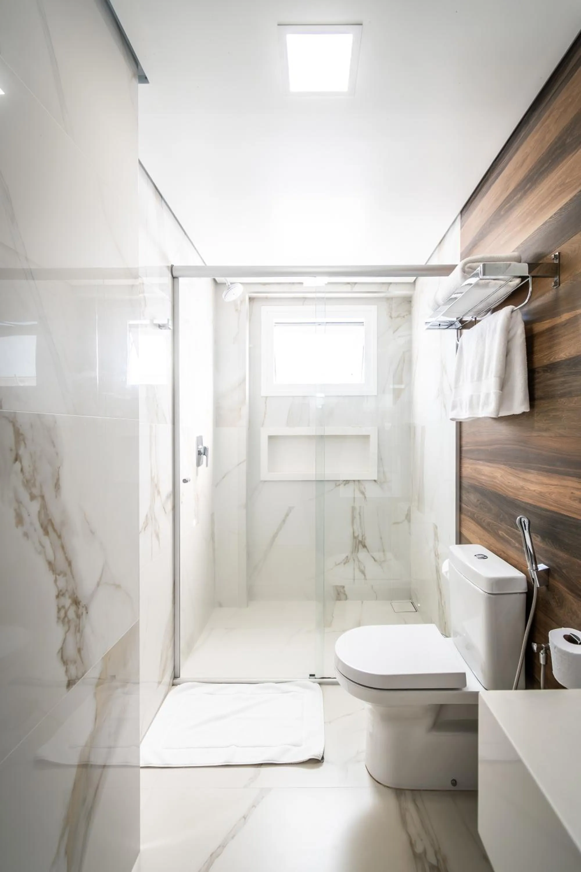 Shower in Hotel Kindermann