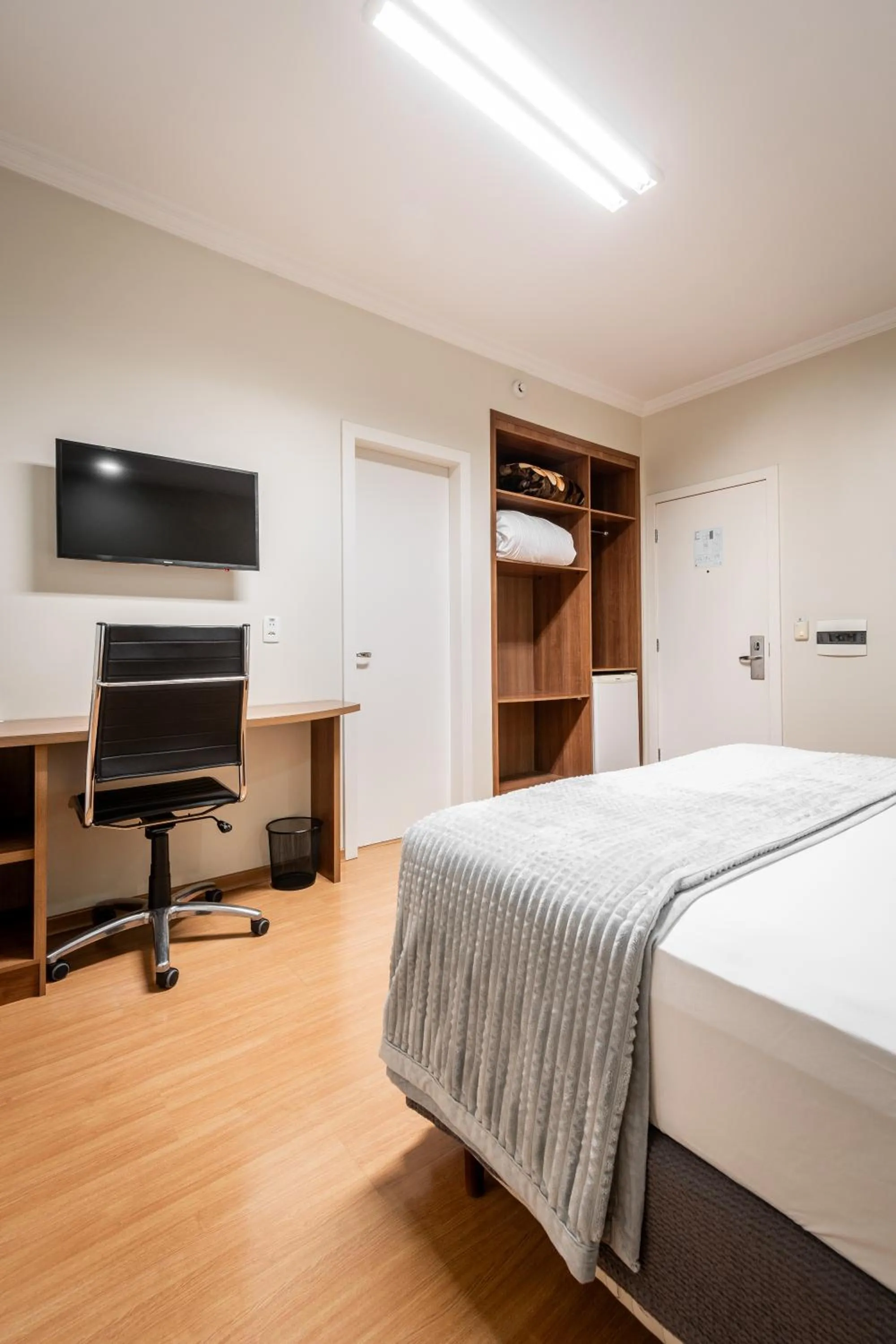 Bed in Hotel Kindermann