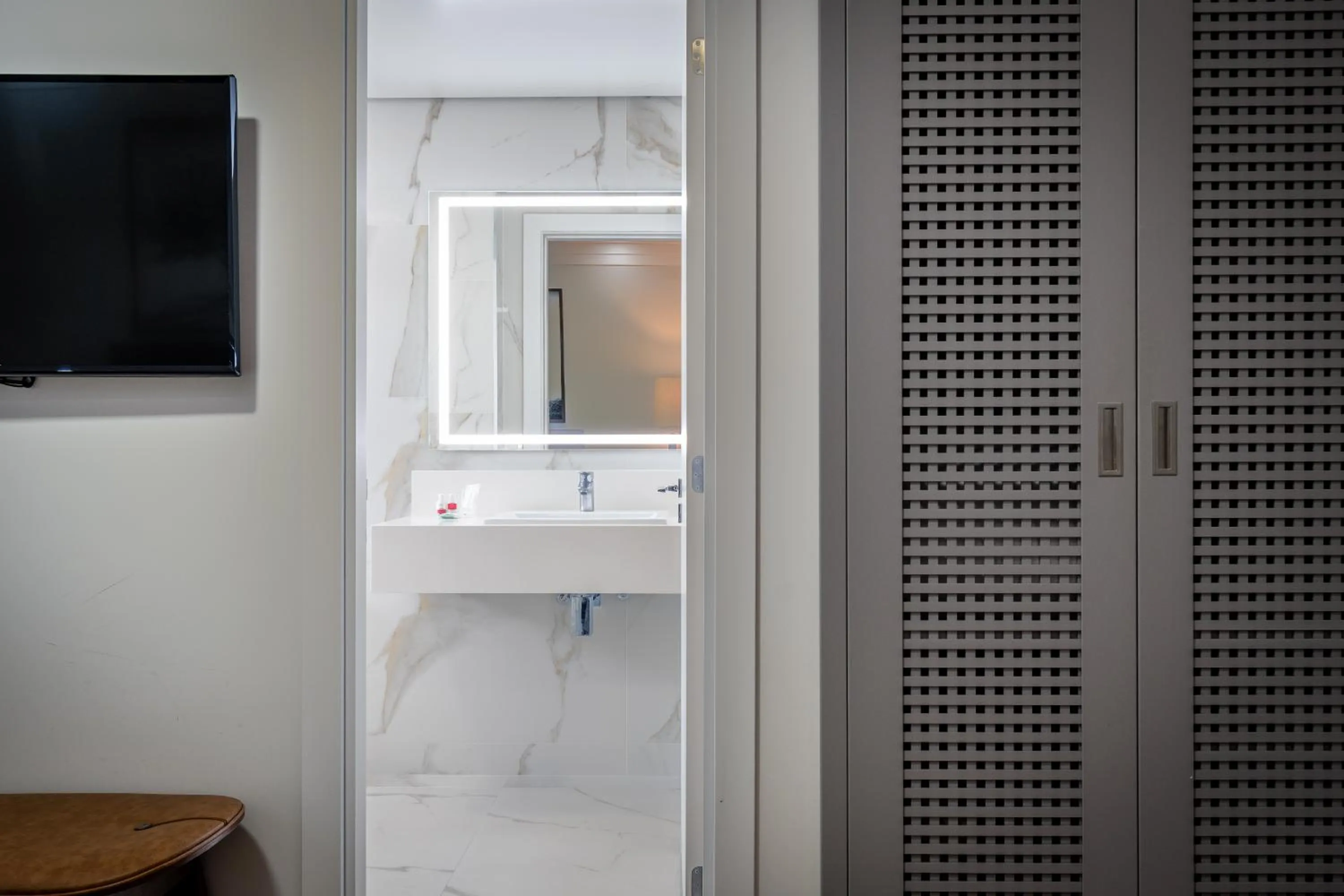 Bathroom in Hotel Kindermann