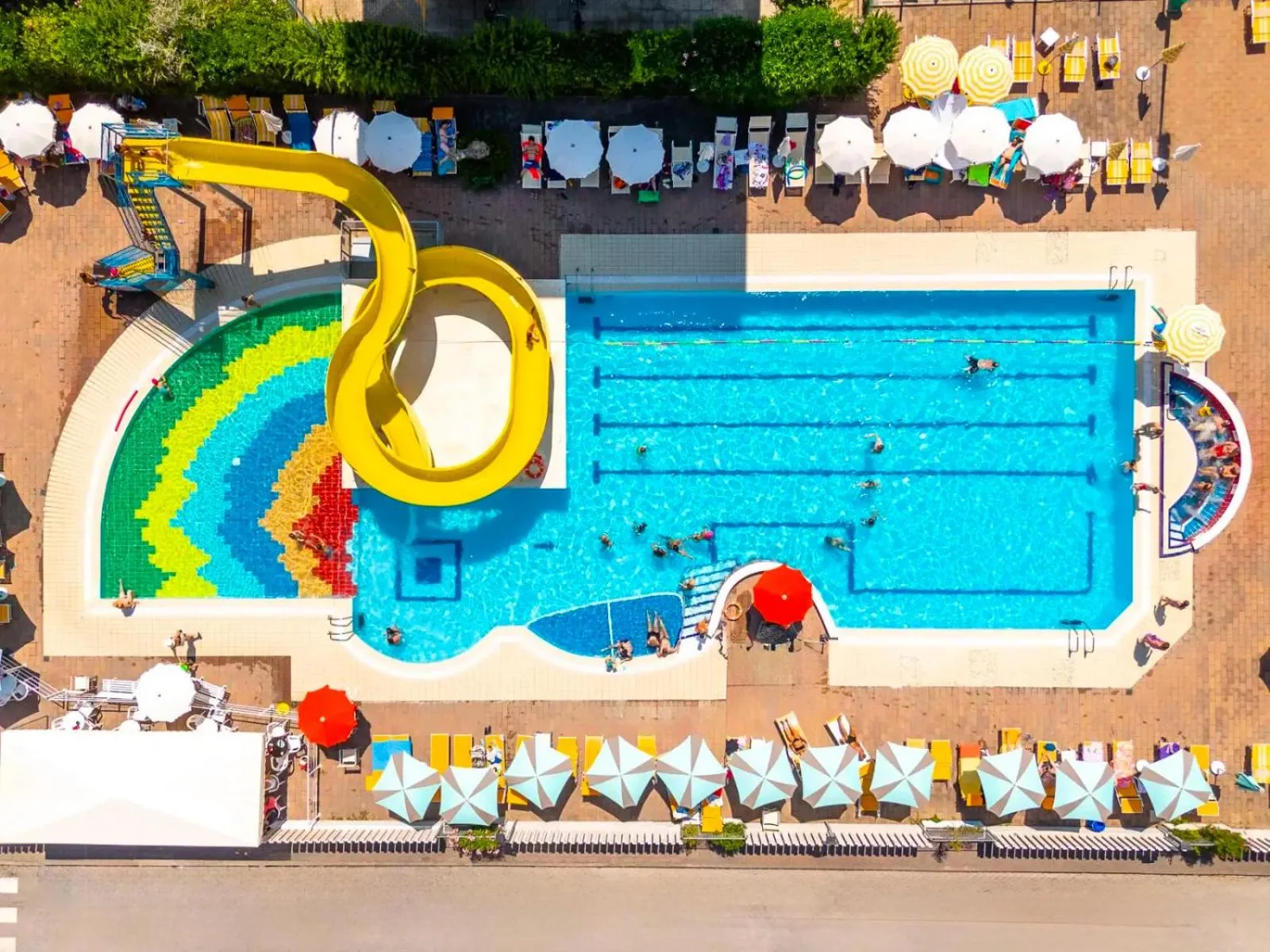 Swimming pool in SoleMare Hotel e Residence