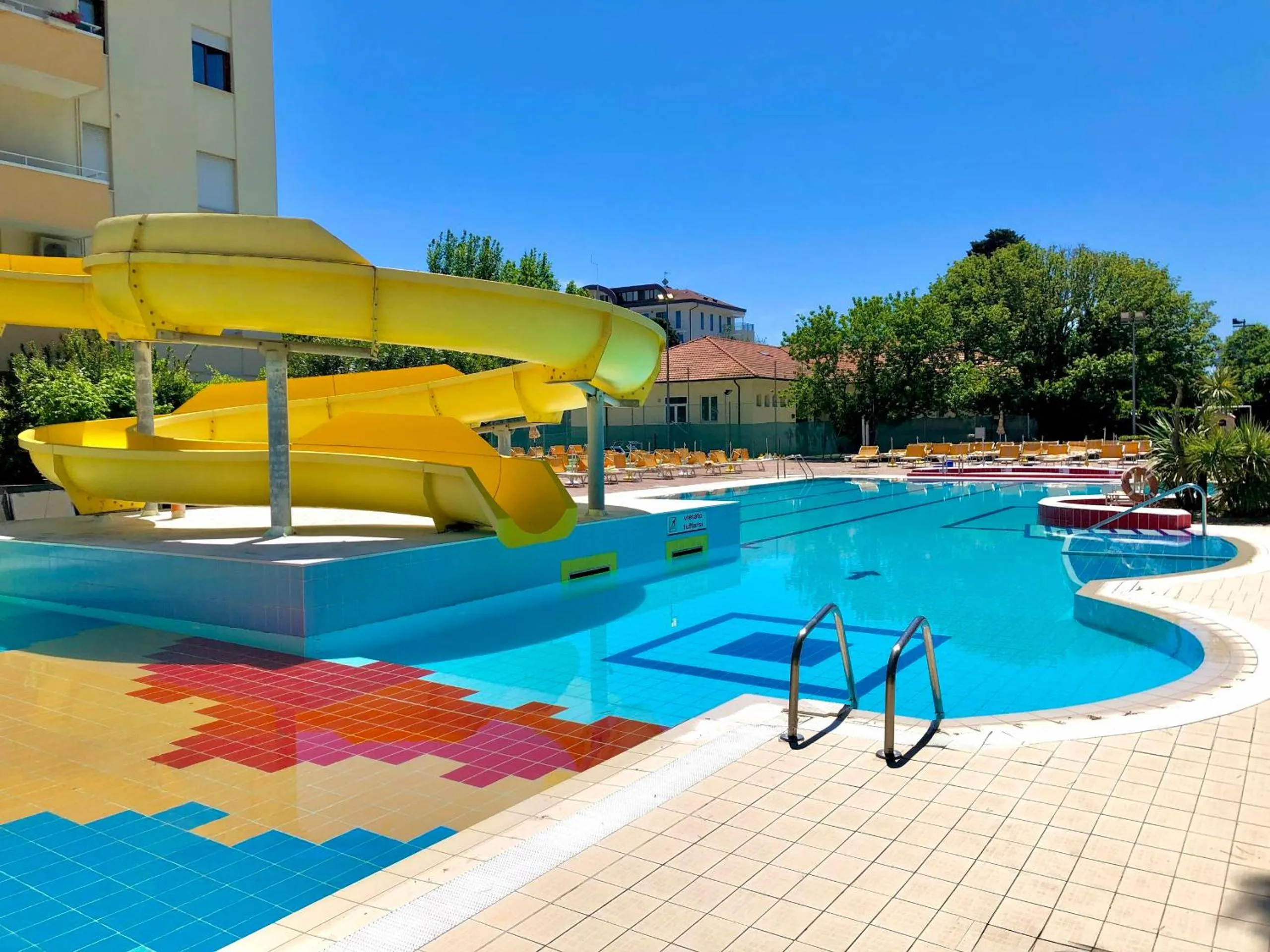Swimming pool in SoleMare Hotel e Residence