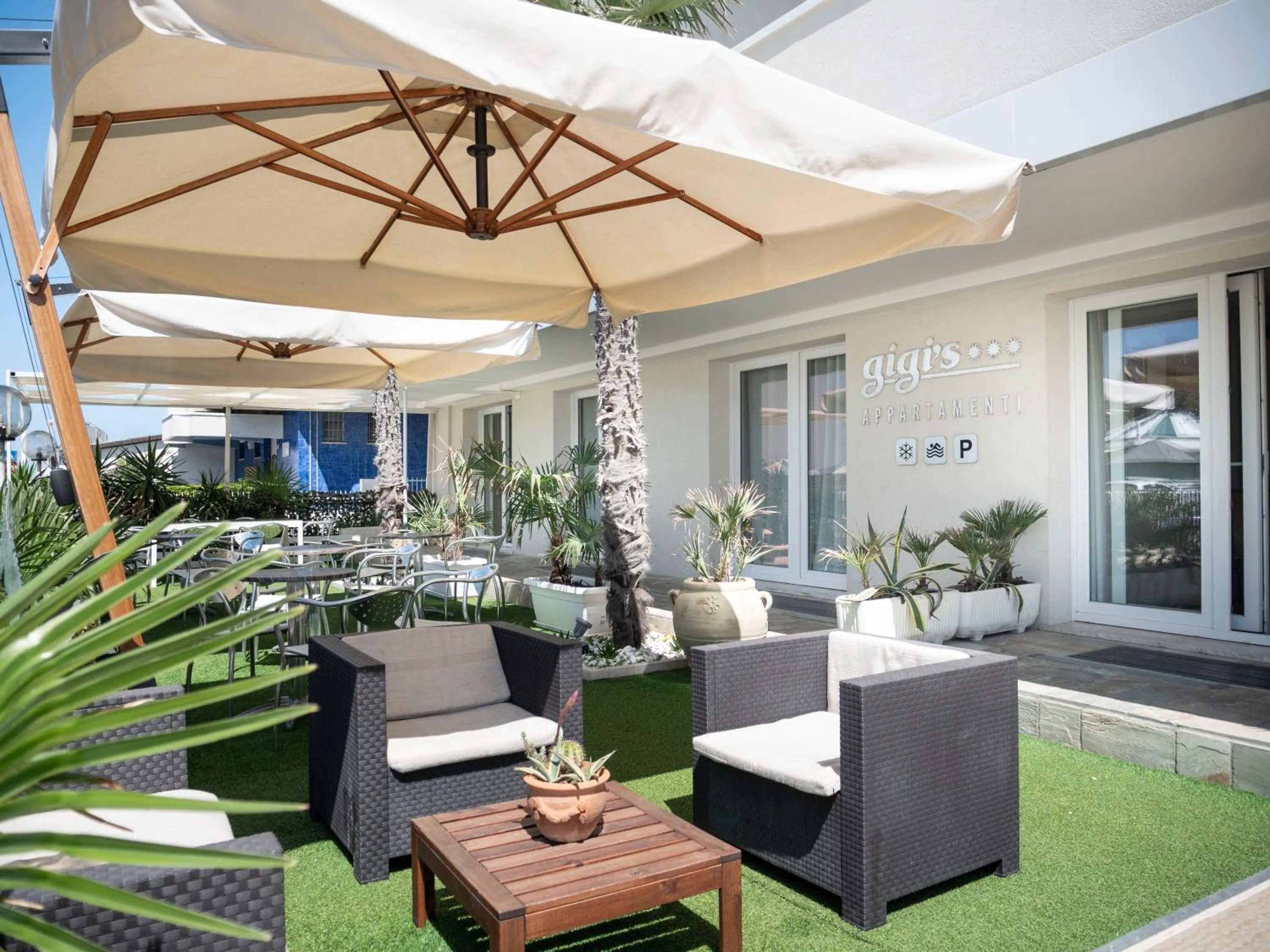 Garden in SoleMare Hotel e Residence