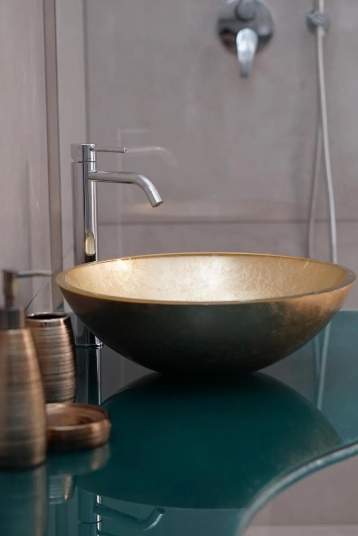 Bathroom in SoleMare Hotel e Residence