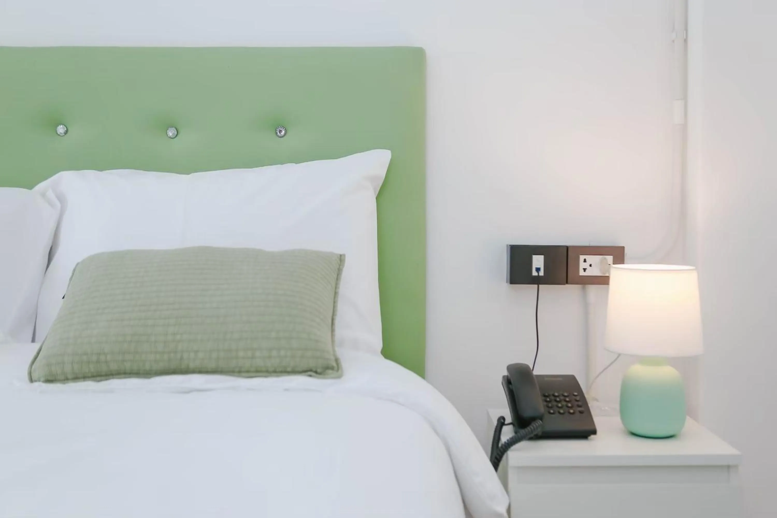 Bed in Chana Bangkok Hotel