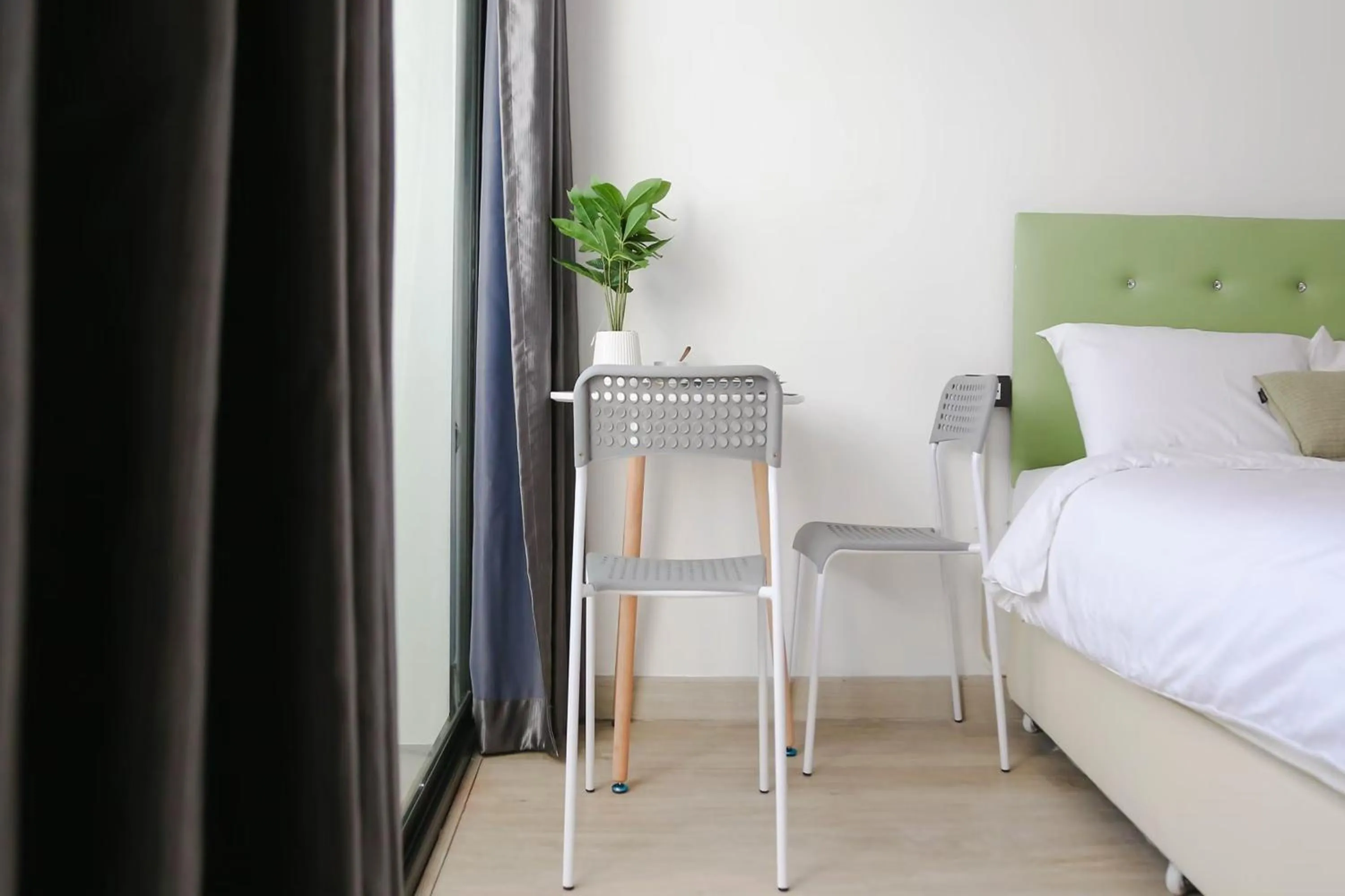 Bed in Chana Bangkok Hotel