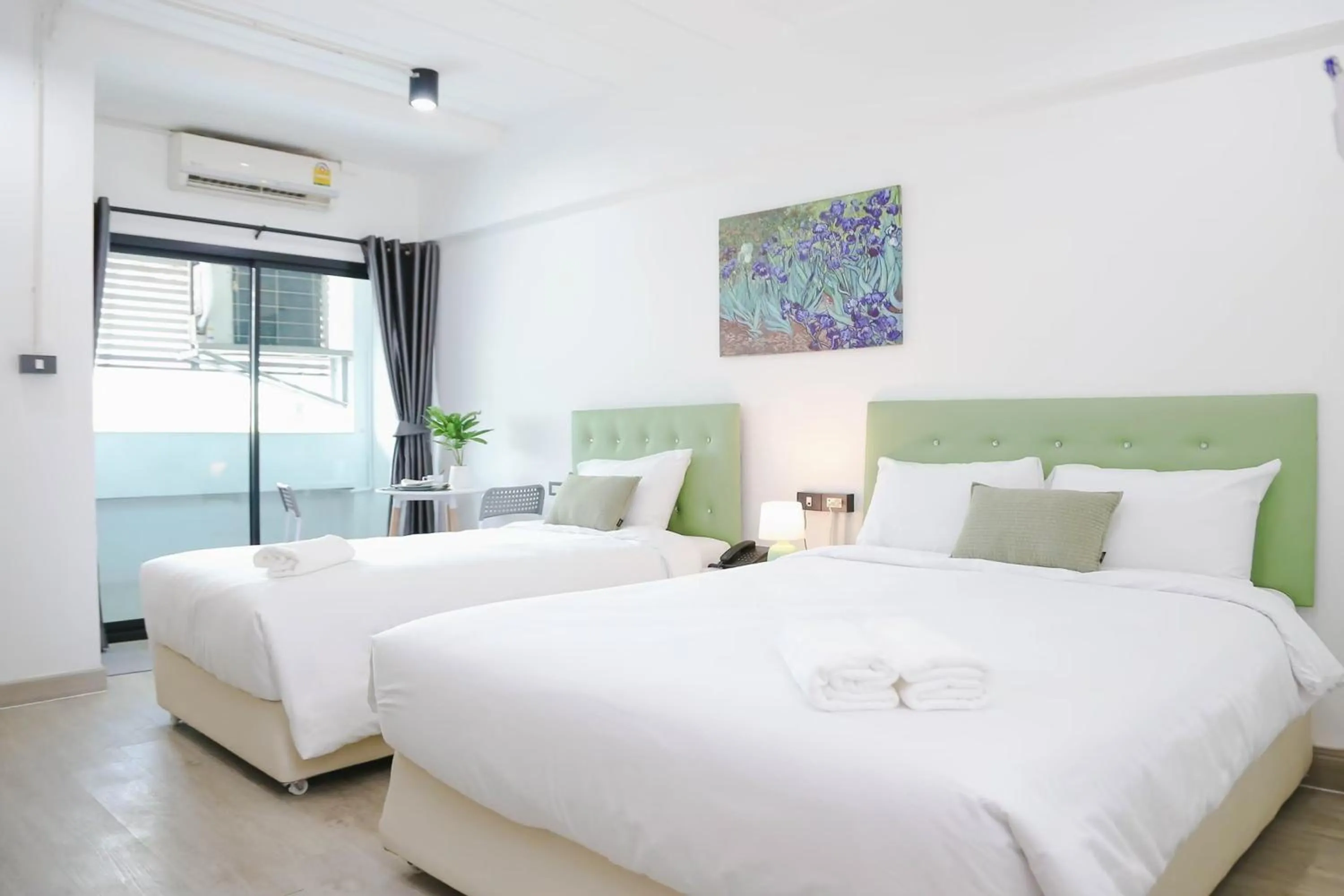 Bed in Chana Bangkok Hotel