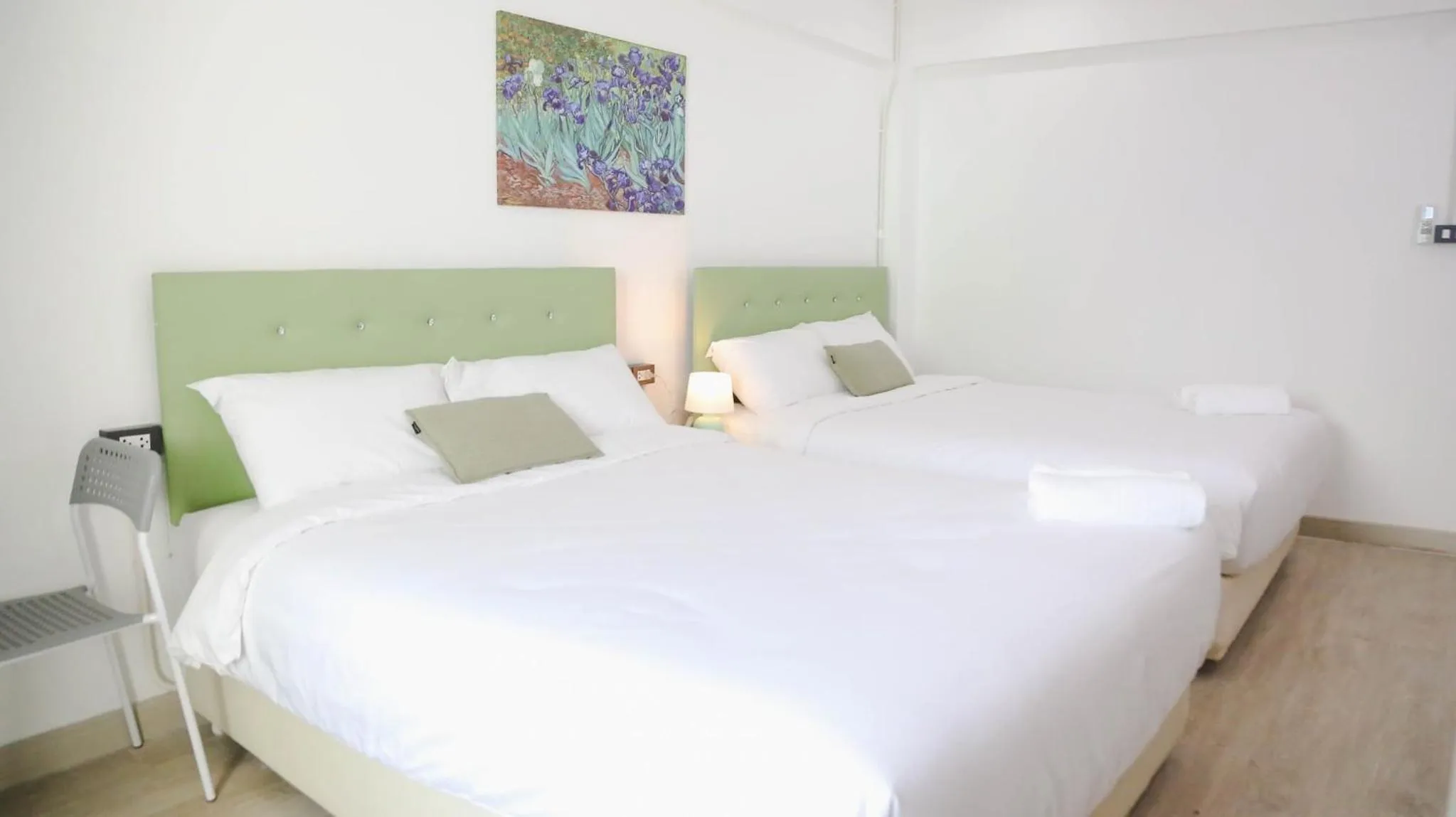 Bed in Chana Bangkok Hotel