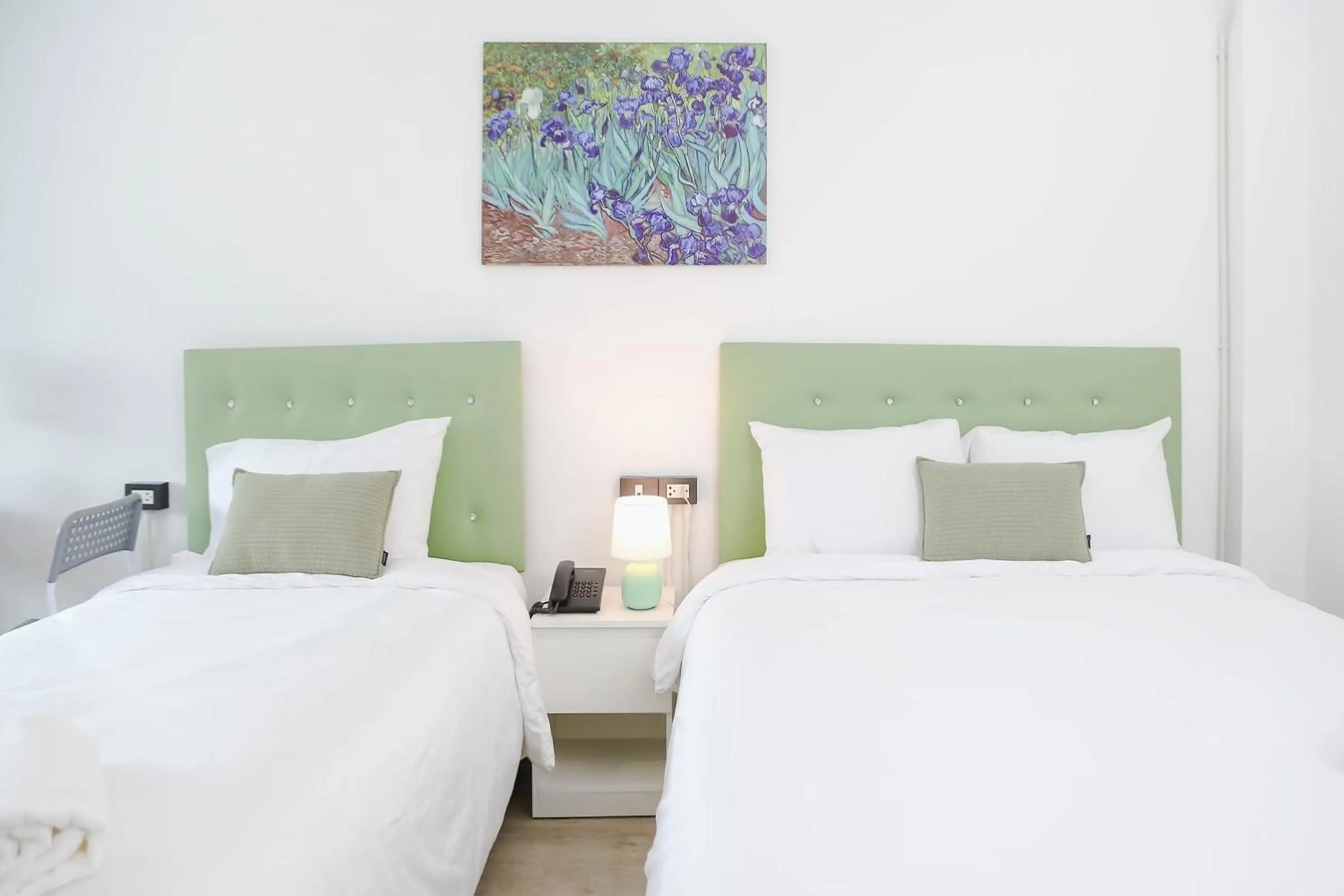 Bed in Chana Bangkok Hotel