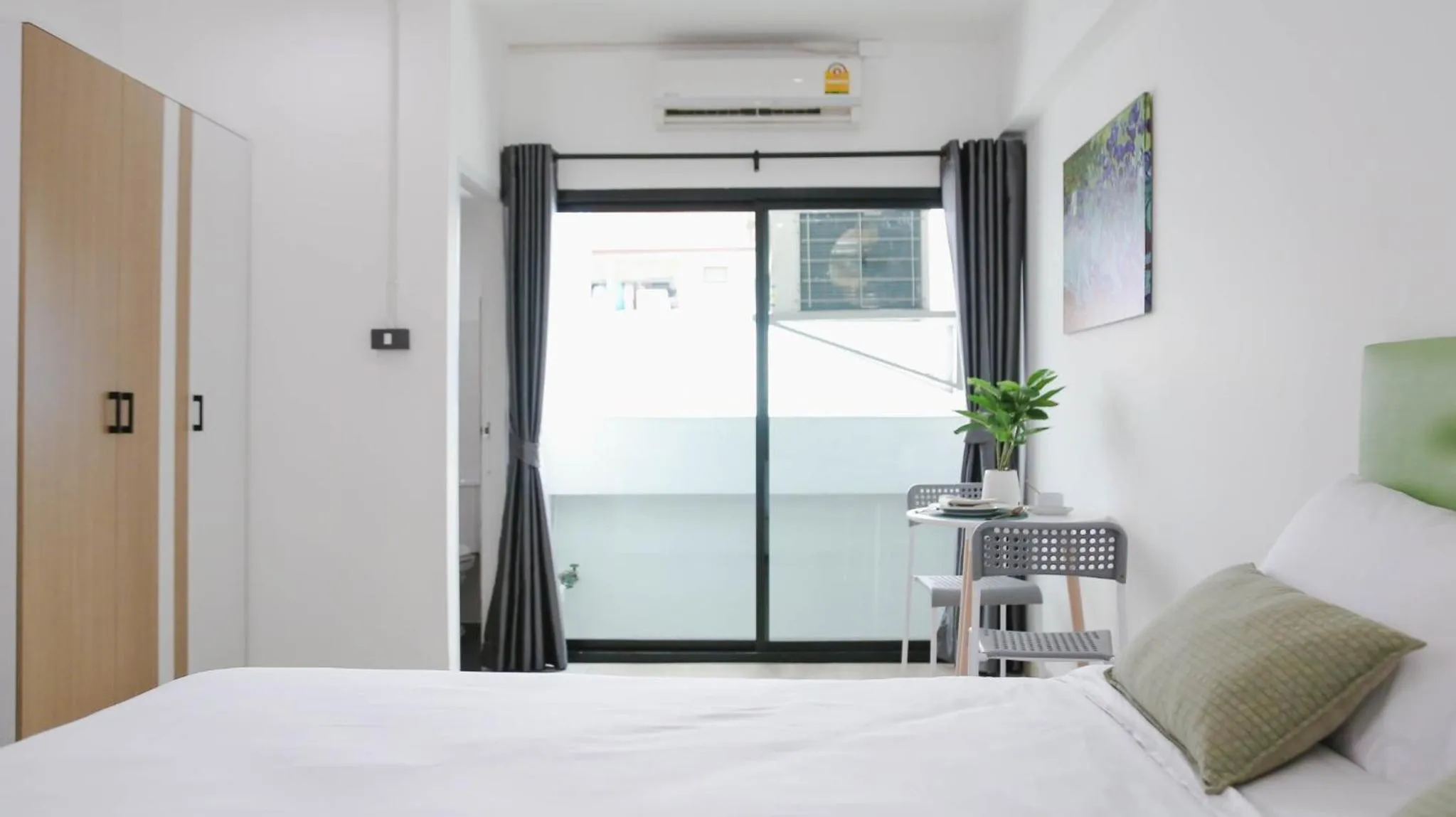 Bed in Chana Bangkok Hotel