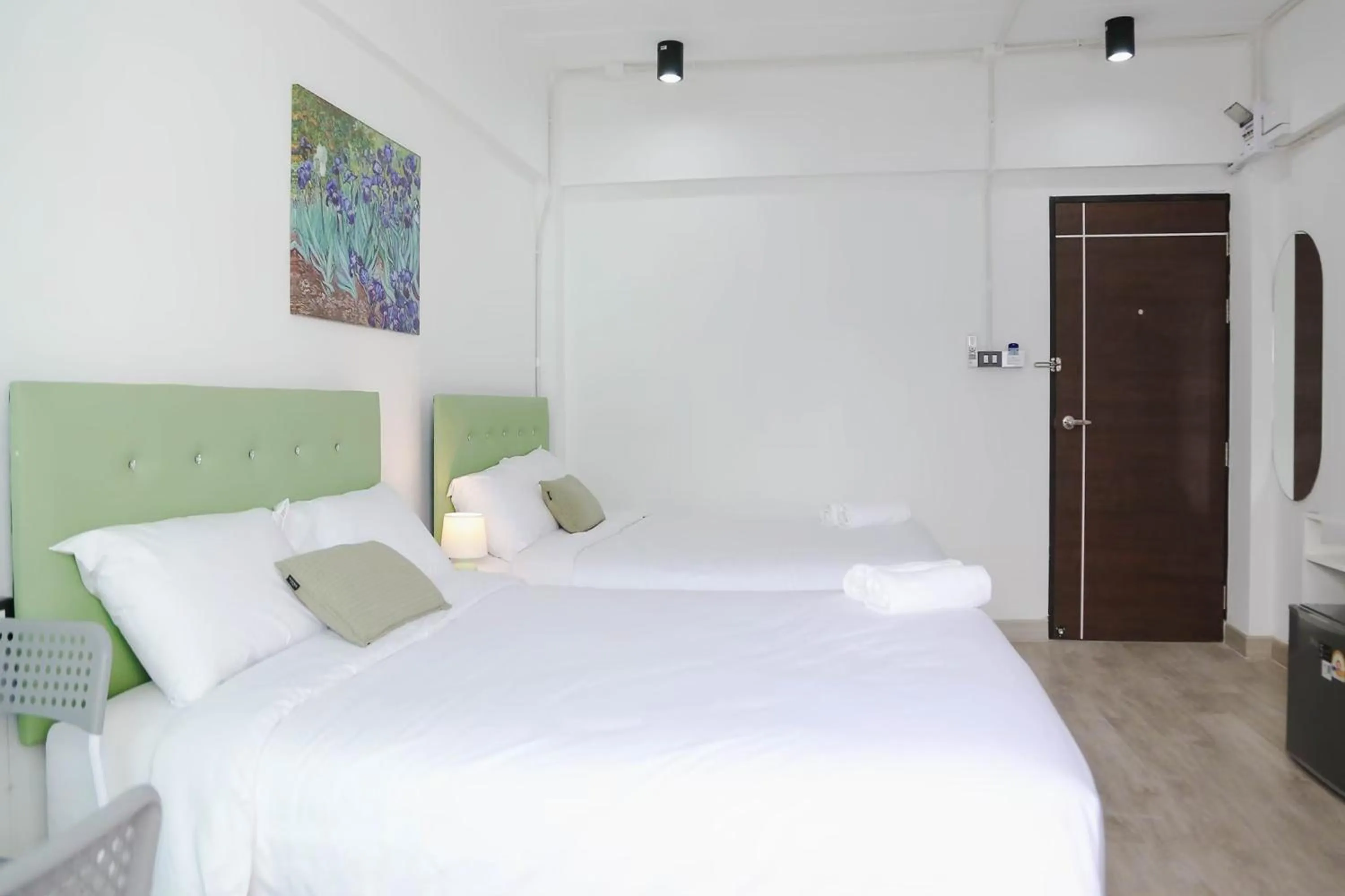 Bed in Chana Bangkok Hotel