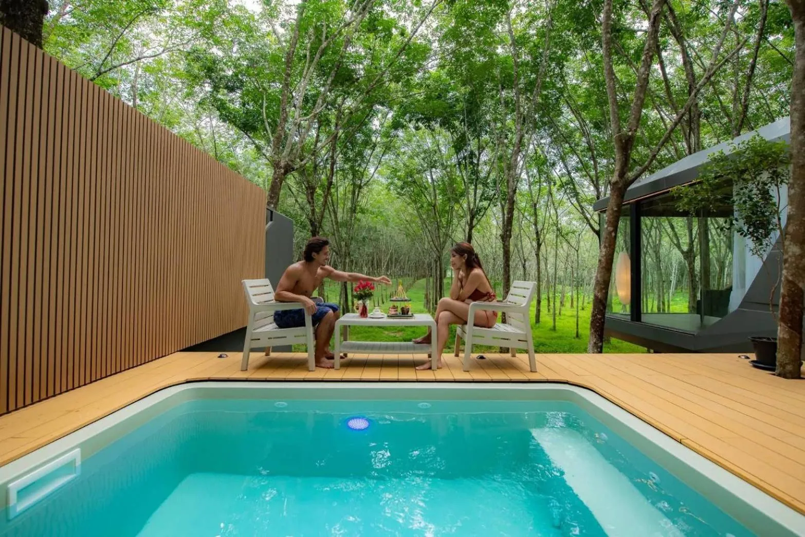 Swimming pool in Timber Society Boutique Hideaway