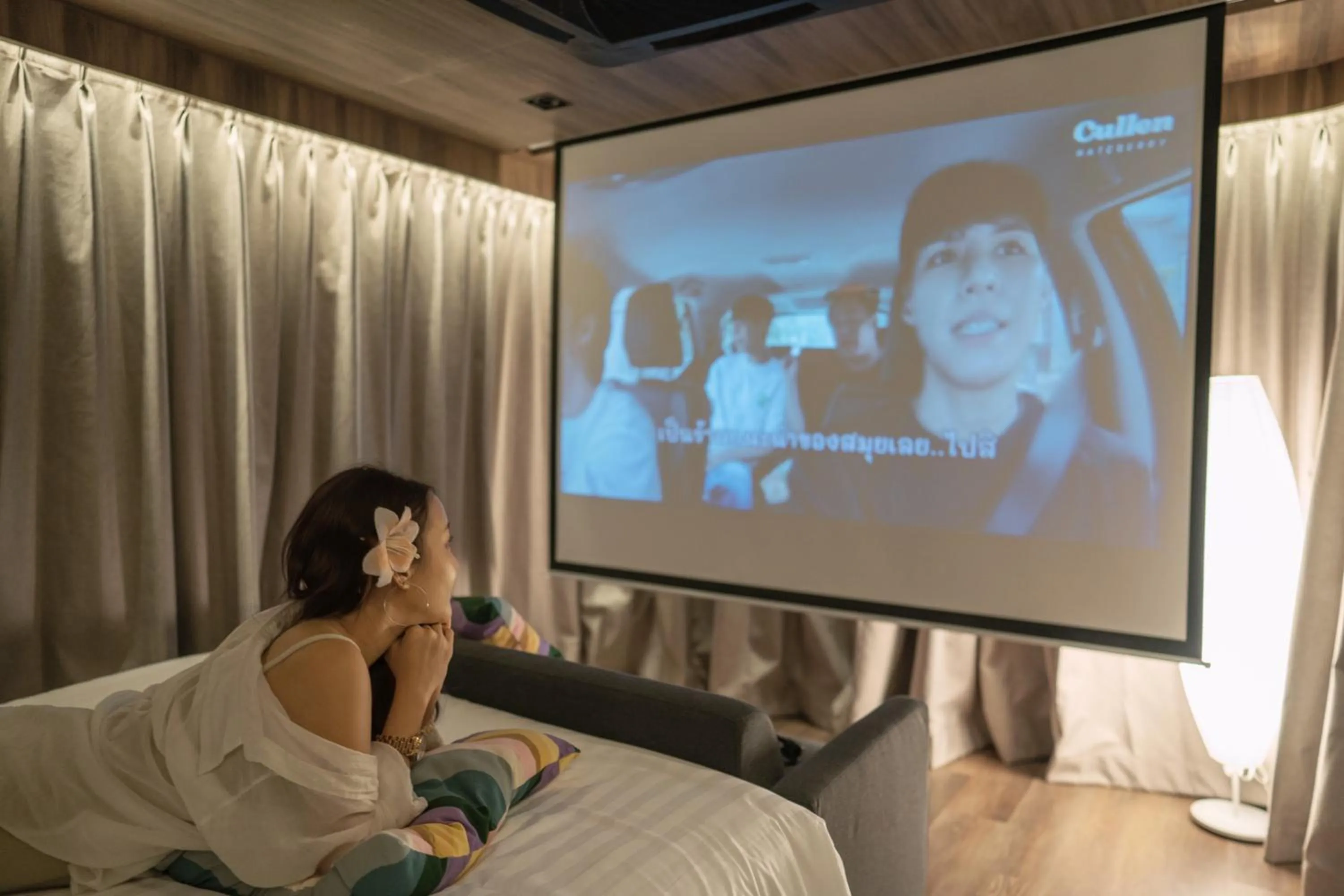 TV and multimedia in Timber Society Boutique Hideaway