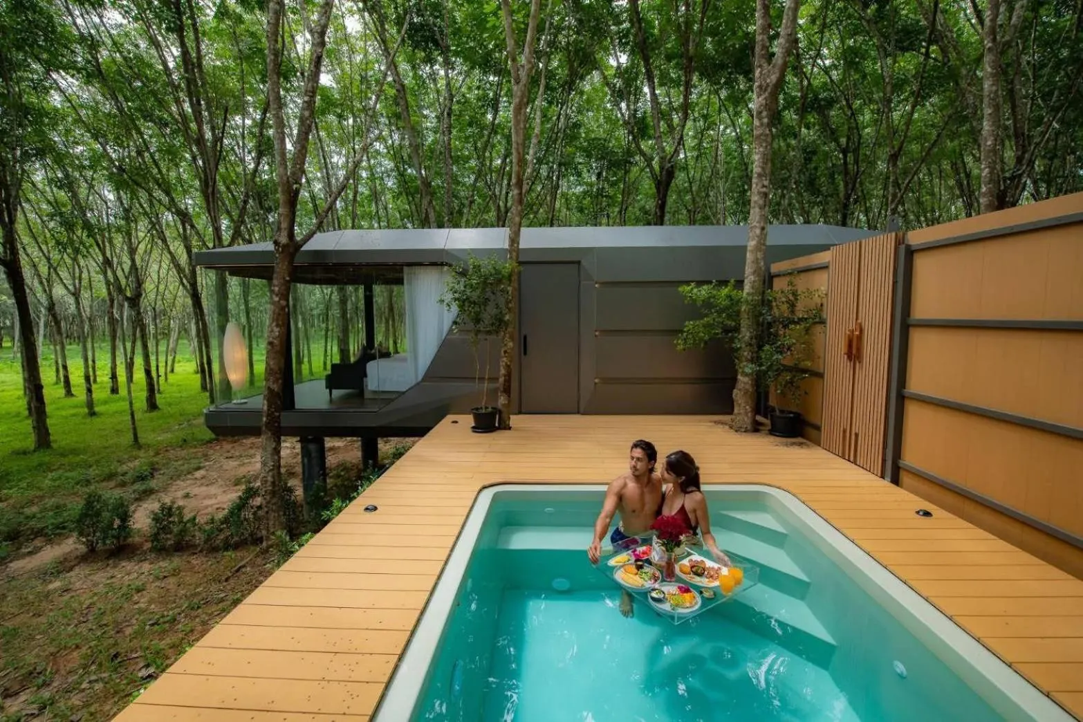 Patio in Timber Society Boutique Hideaway