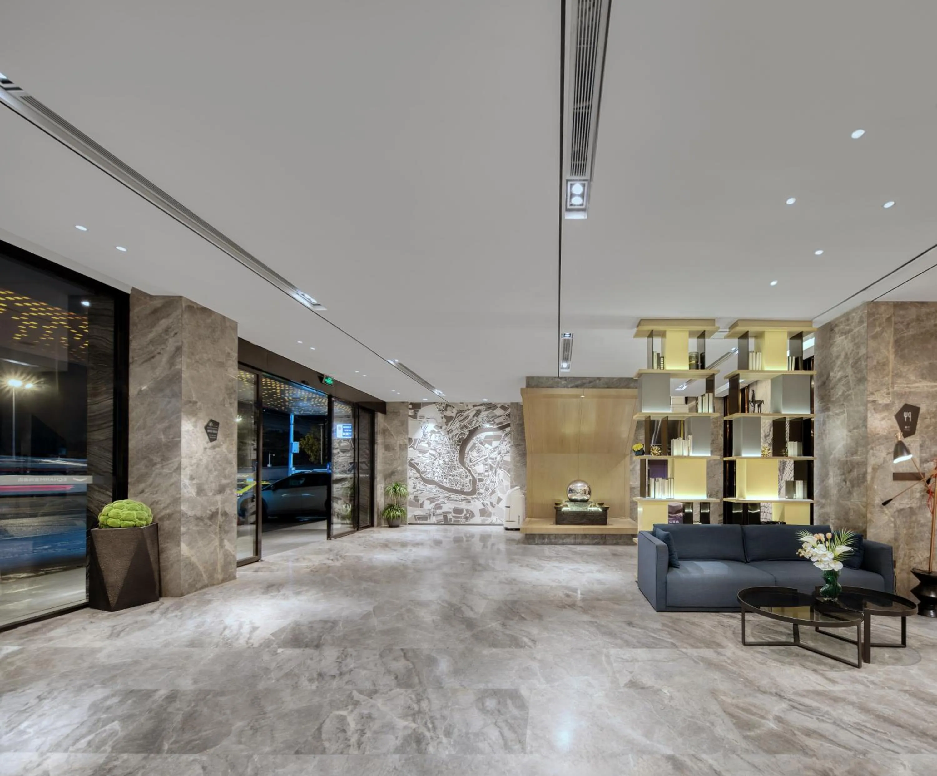 Lobby or reception in Echarm International Hotel Nanzhou Metro Station Branch